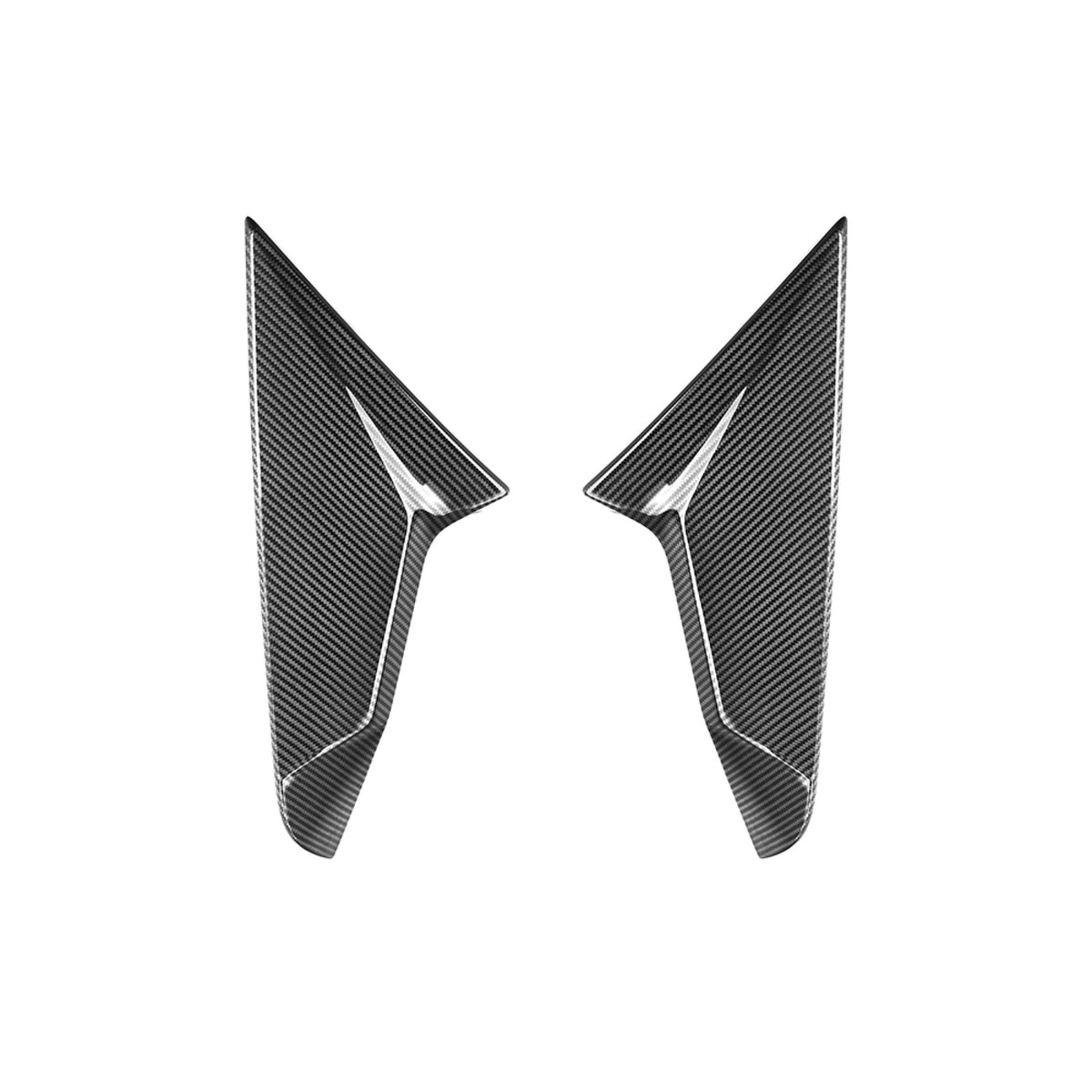 Karbonowe Lotki Tylnej Szyby BMW X3 G45 SQ Style (Dry-Carbon)