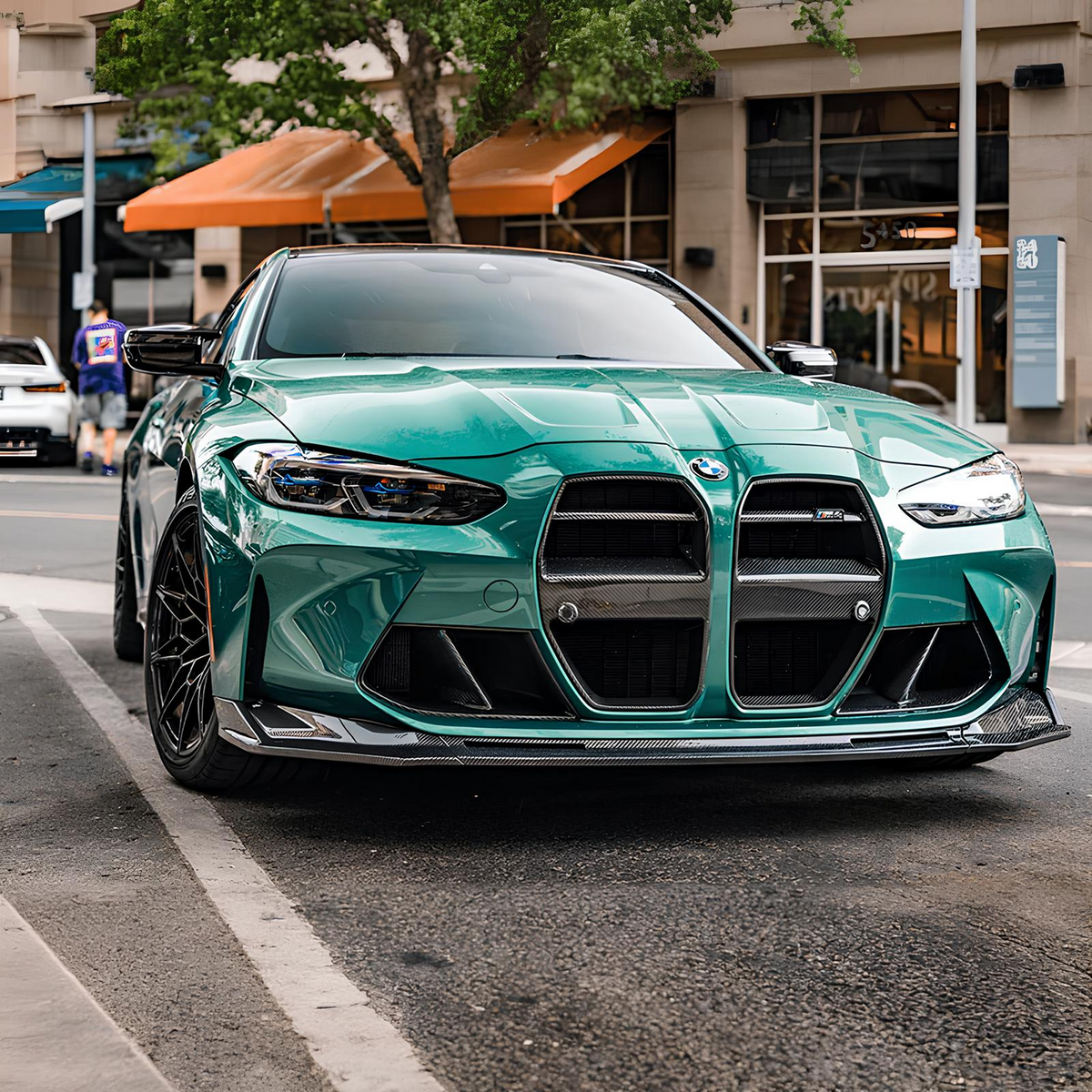 Karbonowy Splitter do BMW M3 G80 G81 / M4 G82 G83 VS Style