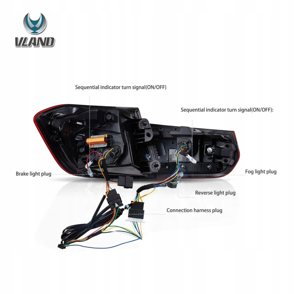Tylne Lampy Laserowe CSL Style do BMW 3 Series F30 F80 (2012–2019)