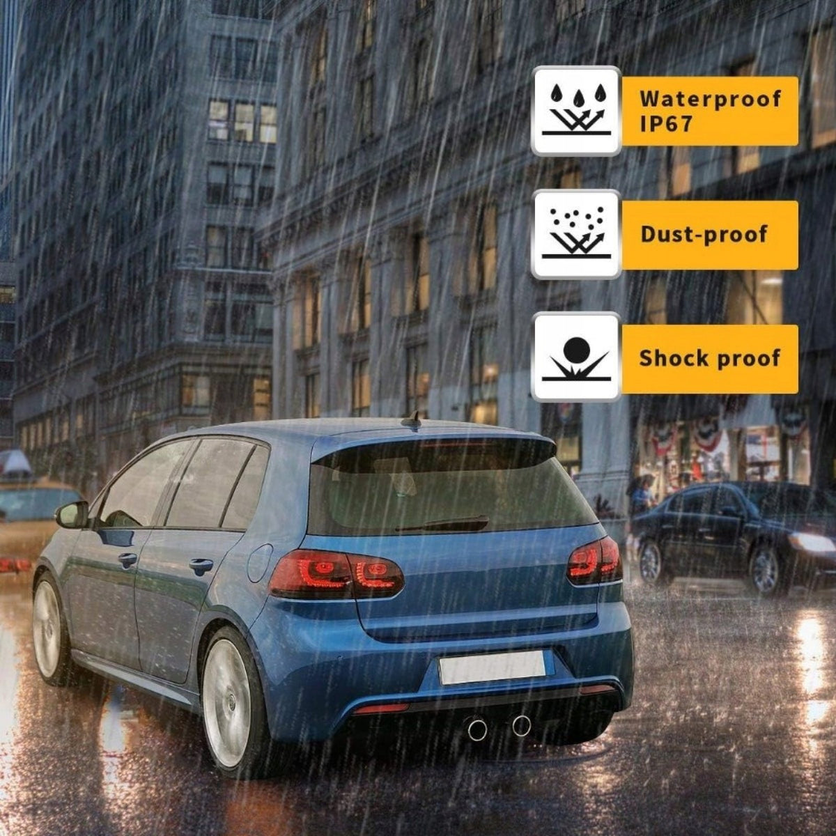 Lampy Tylne Tył Volkswagen VW Golf 6 MK6 5K1 08-13 Czerwone LED