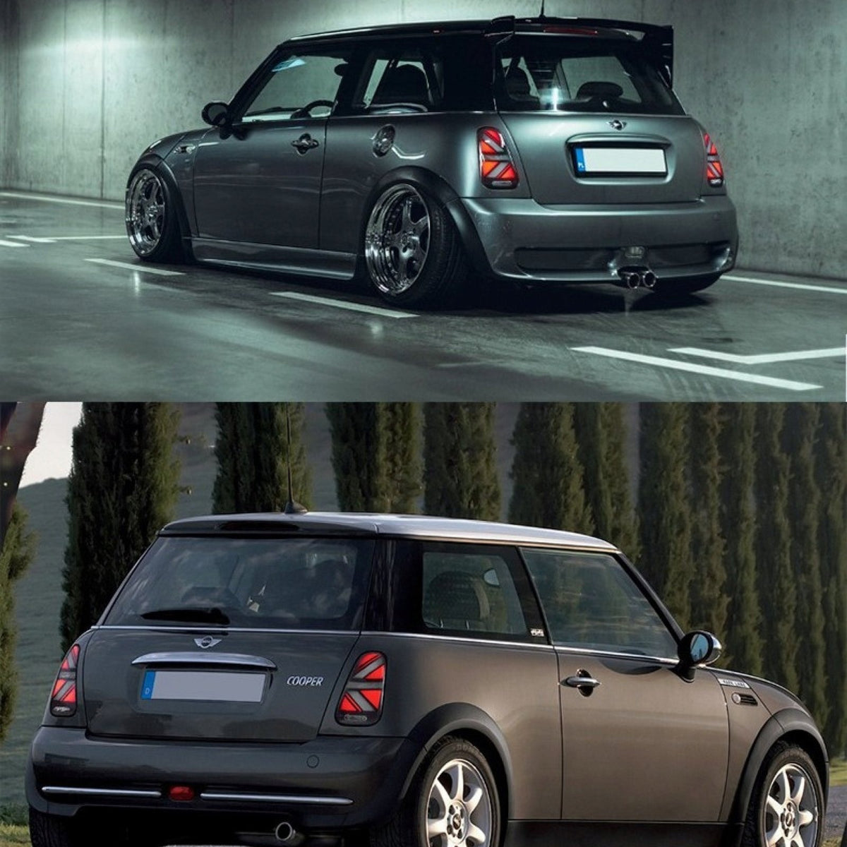 Lampy Tylne LED Mini Cooper R50/R52/R53 Hatch/Cabrio (2001-2008) – Union Jack