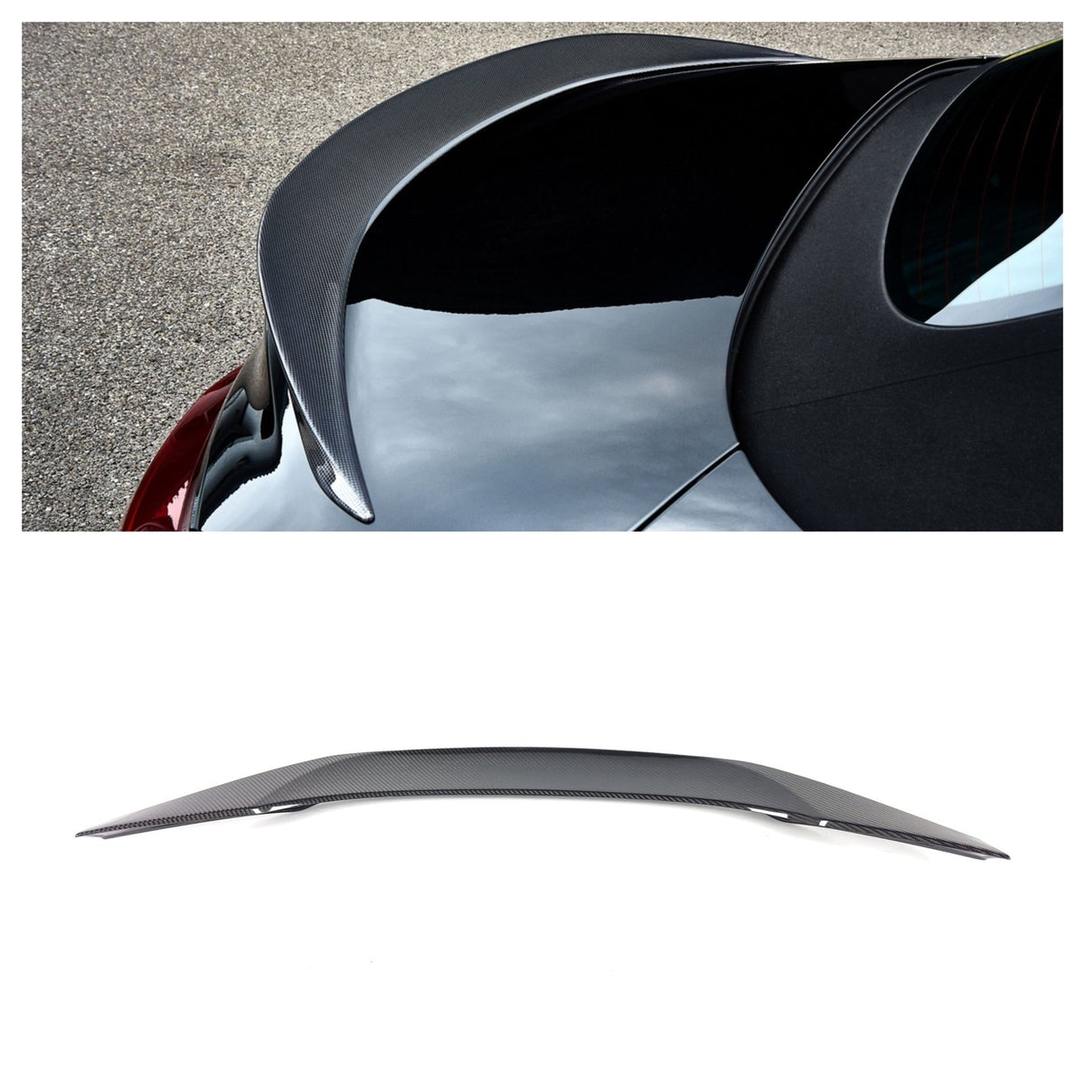 Karbonowy Spoiler Lotka Klapy BMW Z4 G29 TRD Style 20-21