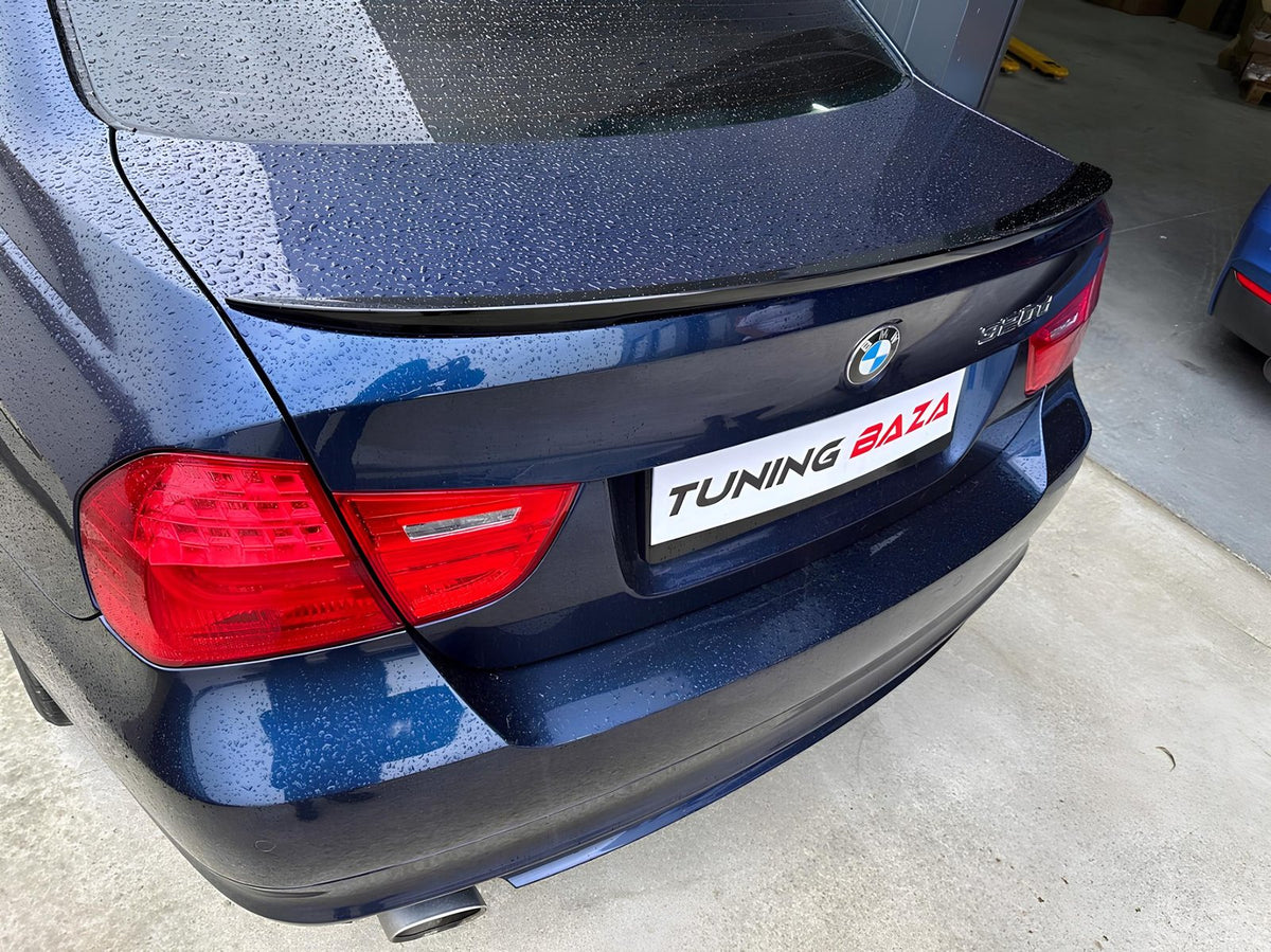 Spoiler Lotka Klapy Bagażnika BMW E90 / M3 (2005-2011) MP-Style Czarny Połysk