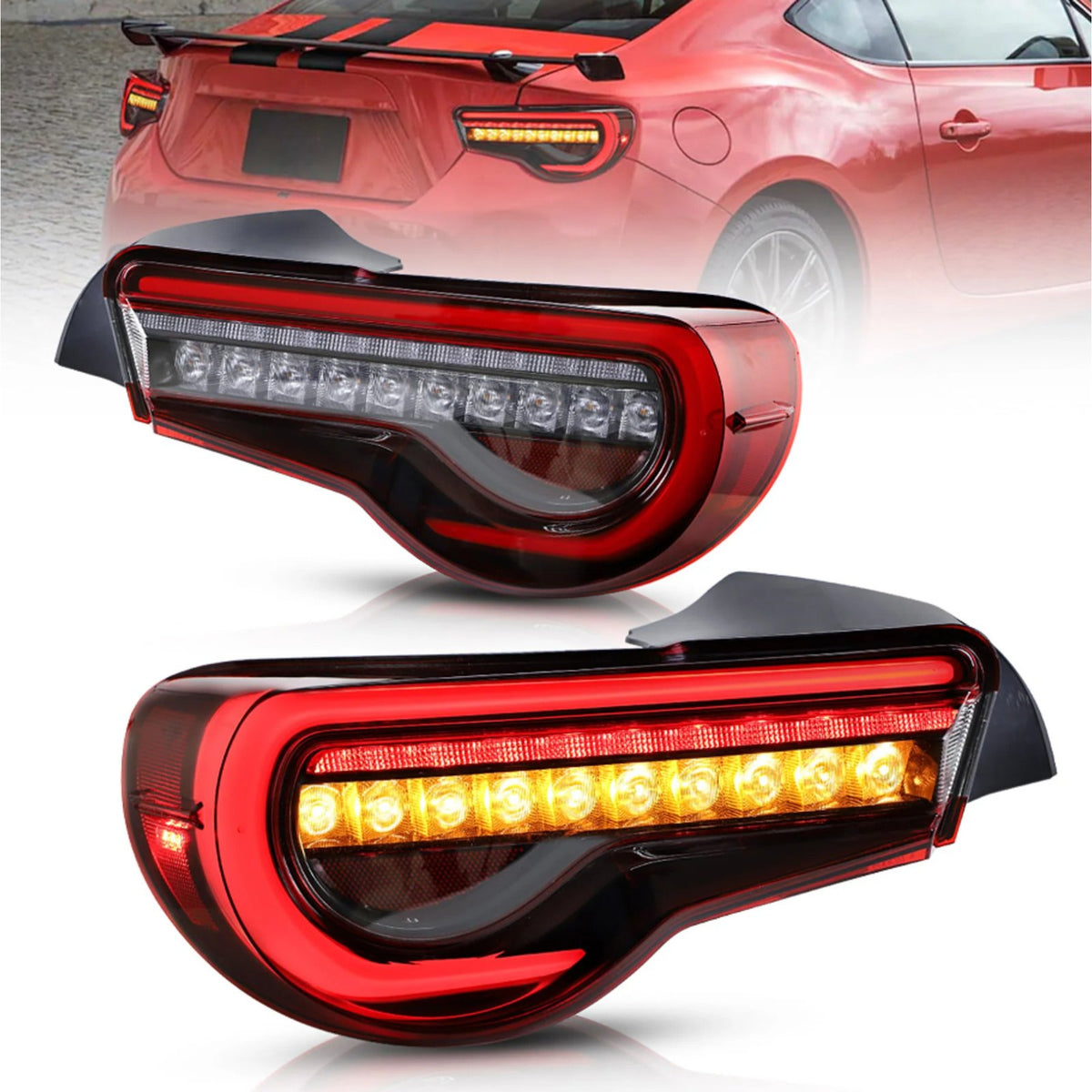 Lampy Tylne Toyota GT86 Subaru BRZ Scion FRS 2013+ LED Czerwone