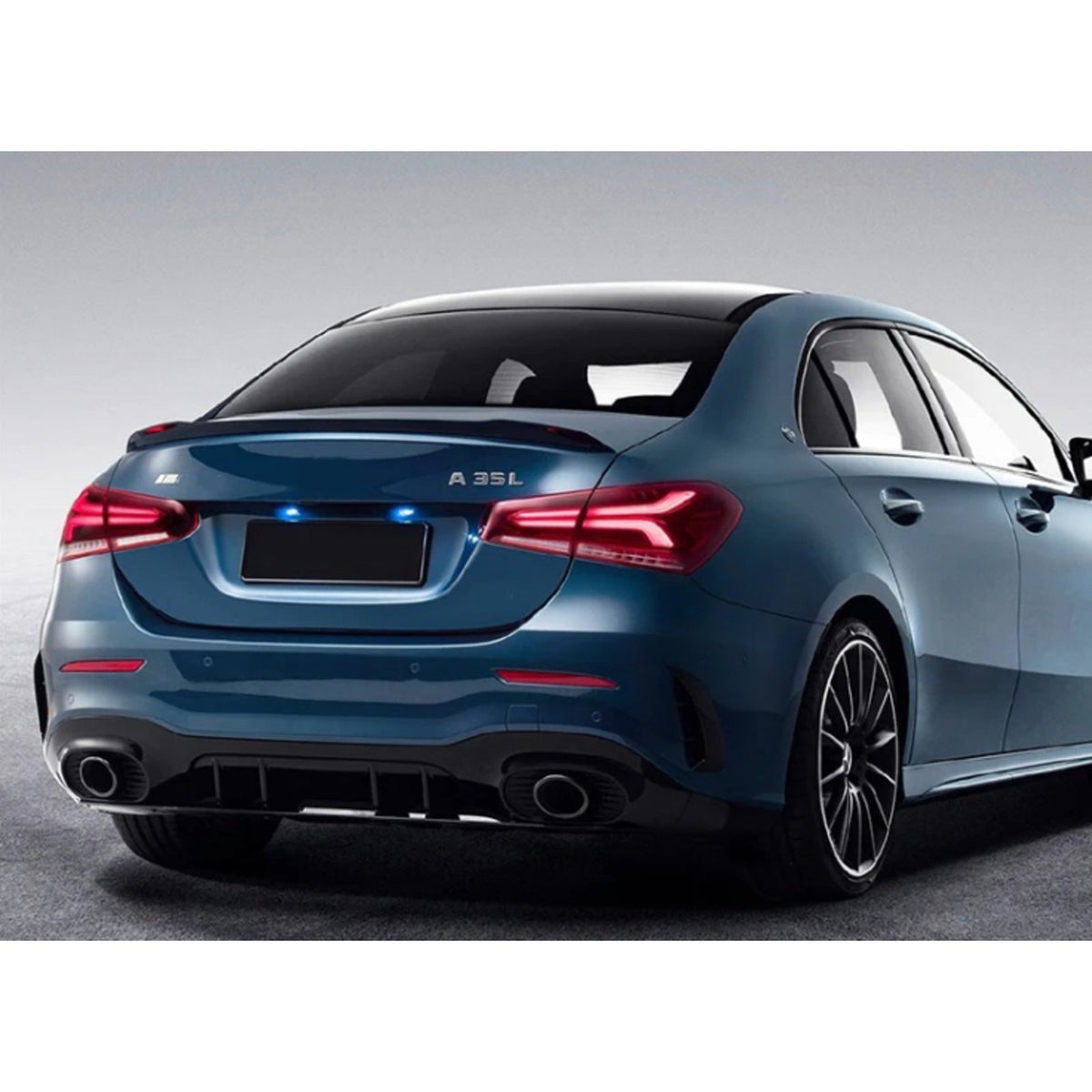 Spoiler Lotka Klapy Mercedes V177 Sedan (2018-ON) A35-Style Czarny Połysk