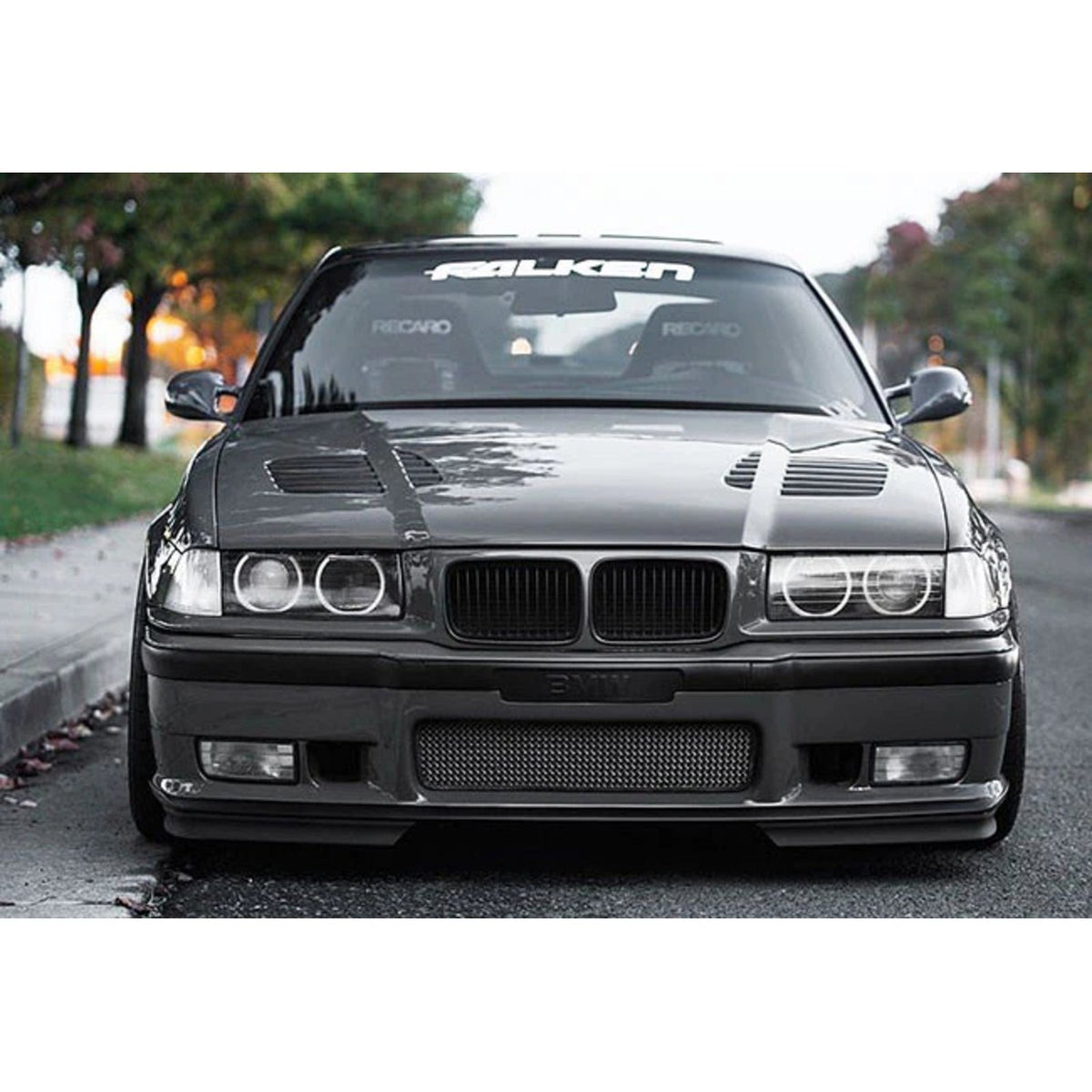 Atrapa Grill Nerki BMW E36 Sedan Coupe (1990–1996) PRE-LCI MP Czarny Połysk