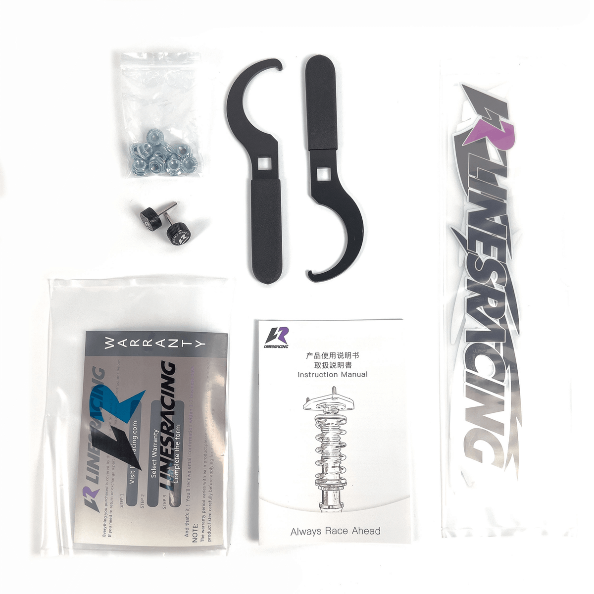 Linesracing BMW E36 (8/6) Zawieszenie gwintowane