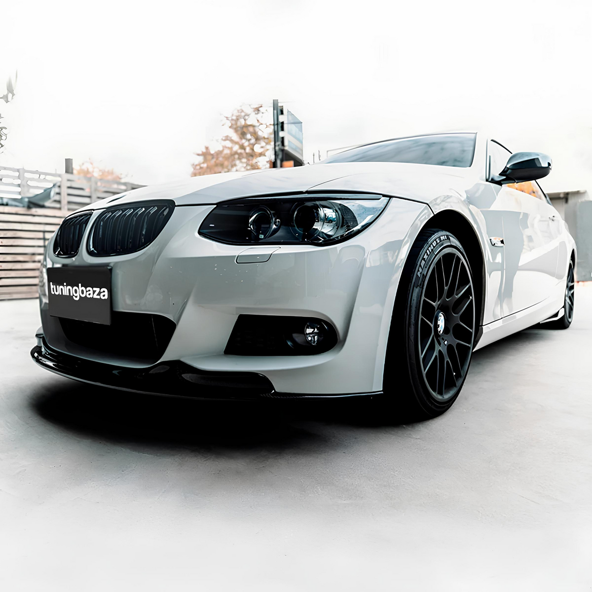 Atrapa Nerki Grill BMW 3 E92 E93 (2010-2013) LCI Czarny Połysk