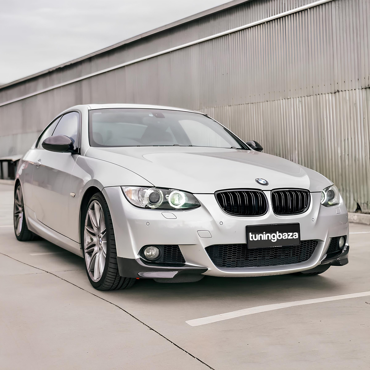 Atrapa Nerki Grill BMW 3 E92 E93 PRE-LCI M3 Style Czarny Połysk (2006-2010)