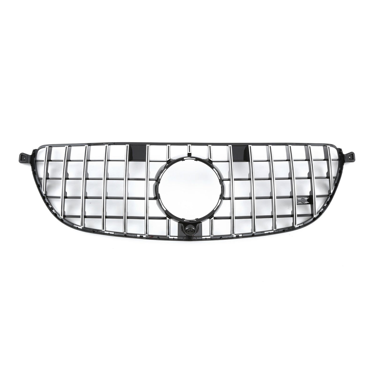 Atrapa Grill Mercedes-Benz GLE63 W166 / C292 (2015-2018) GT Style Czarny Połysk + Chrom