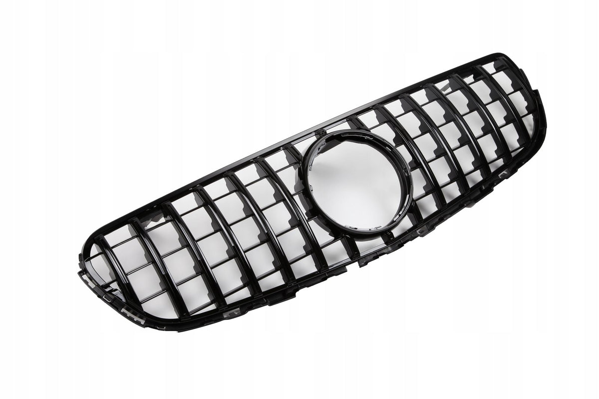 Grill Atrapa Mercedes GLC X253 / C253 / GLC 43 (2015-2019) GT-Style Czarny Połyskk BEZ KAMERY 360