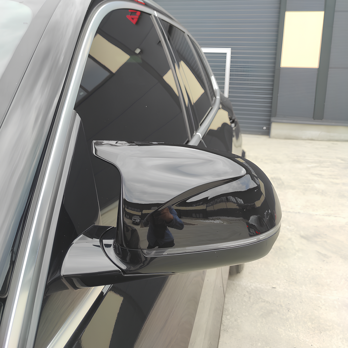 Obudowy lusterek BMW X3 X5 X7 G01 G05 G07 M-Style Czarny Połysk