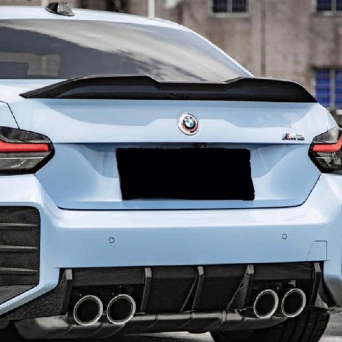 Dyfuzor Spoiler Tył BMW G87 OEM Style Karbon