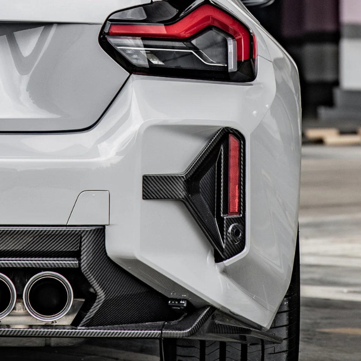 Karbonowy Dyfuzor Spoiler Tył BMW G87 SQ (SOOQOO) Style