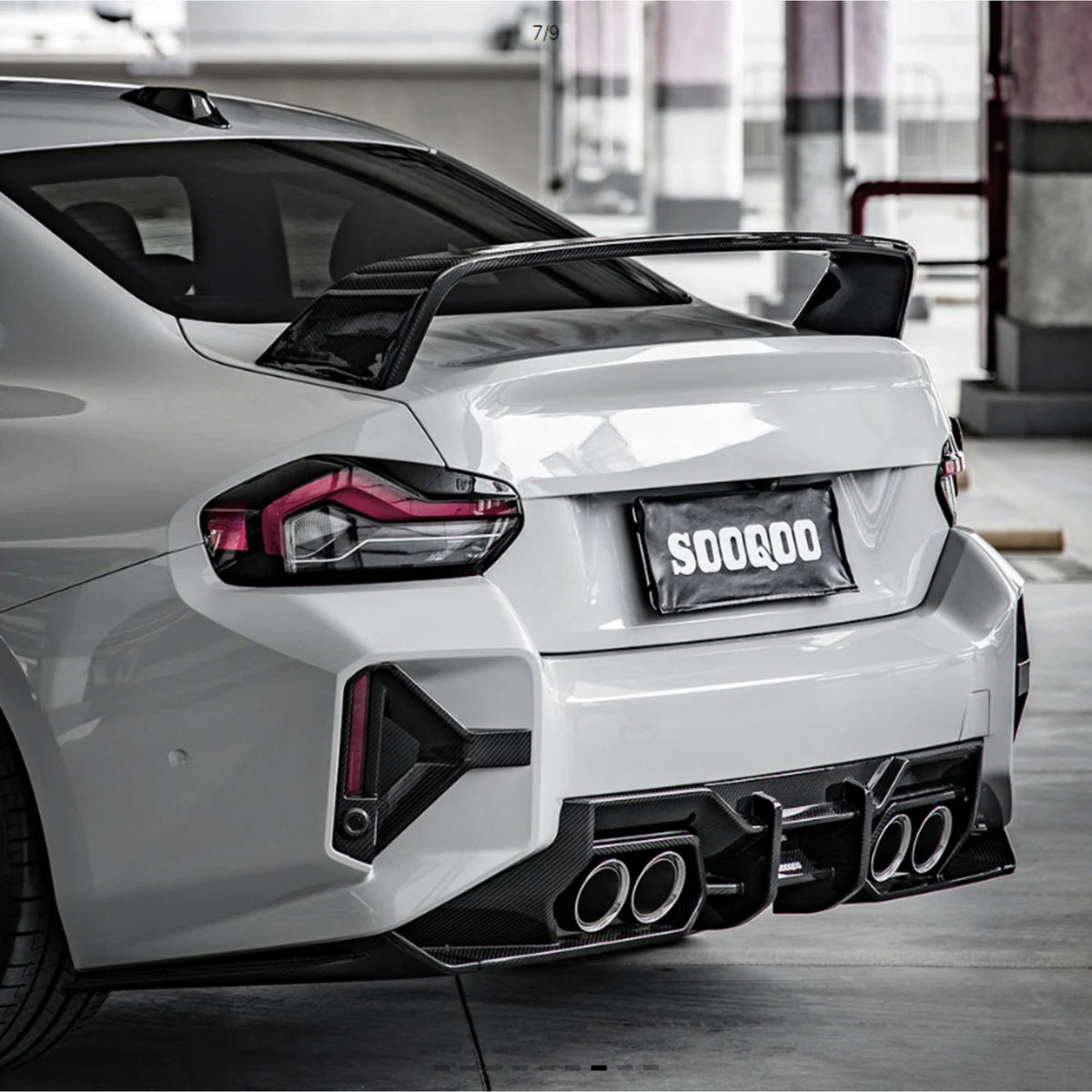 Karbonowy Dyfuzor Spoiler Tył BMW G87 SQ (SOOQOO) Style
