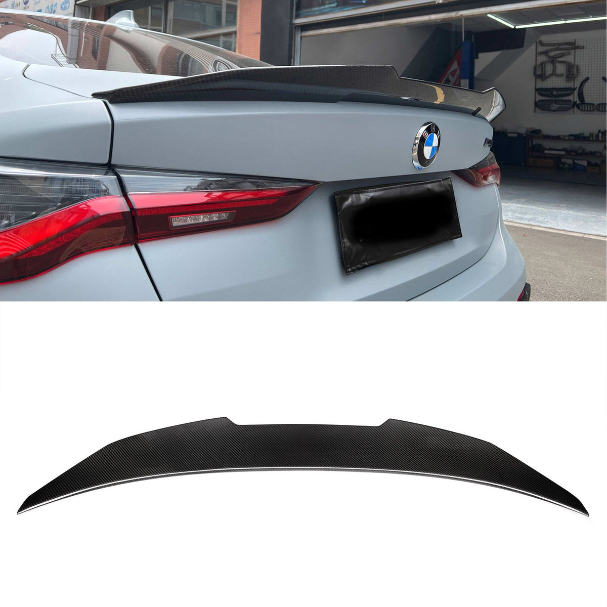 Spoiler na klapę bagażnika BMW G22/M4 G82 PSM Style Dry Carbon / Karbonowa