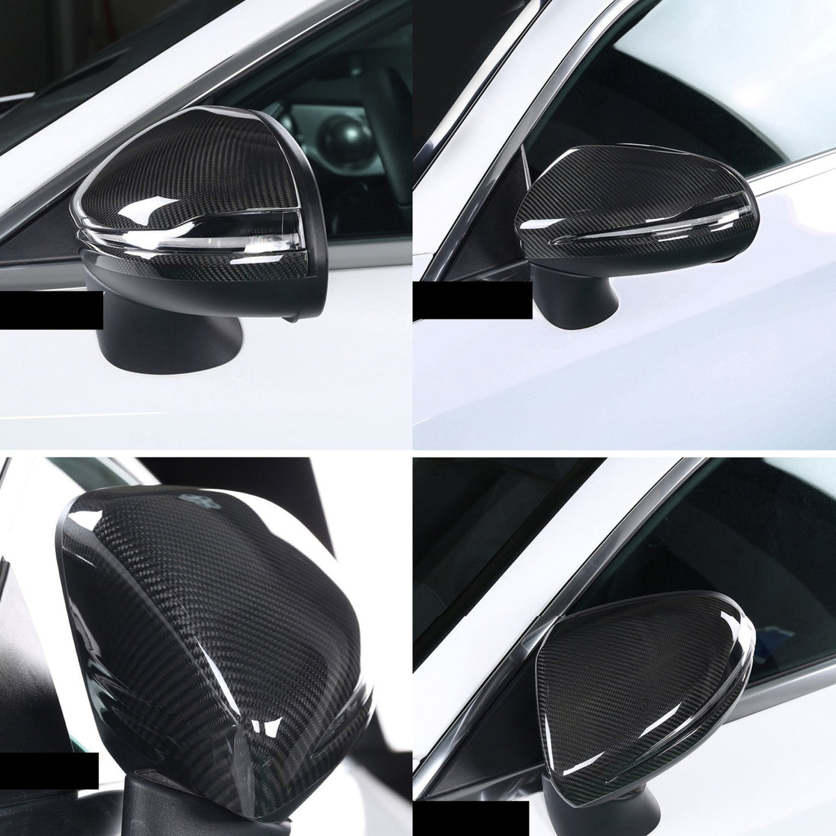 Karbonowe Nakładki Obudowa Lusterka Mercedes W205 W213 W222 C205 C238 X290