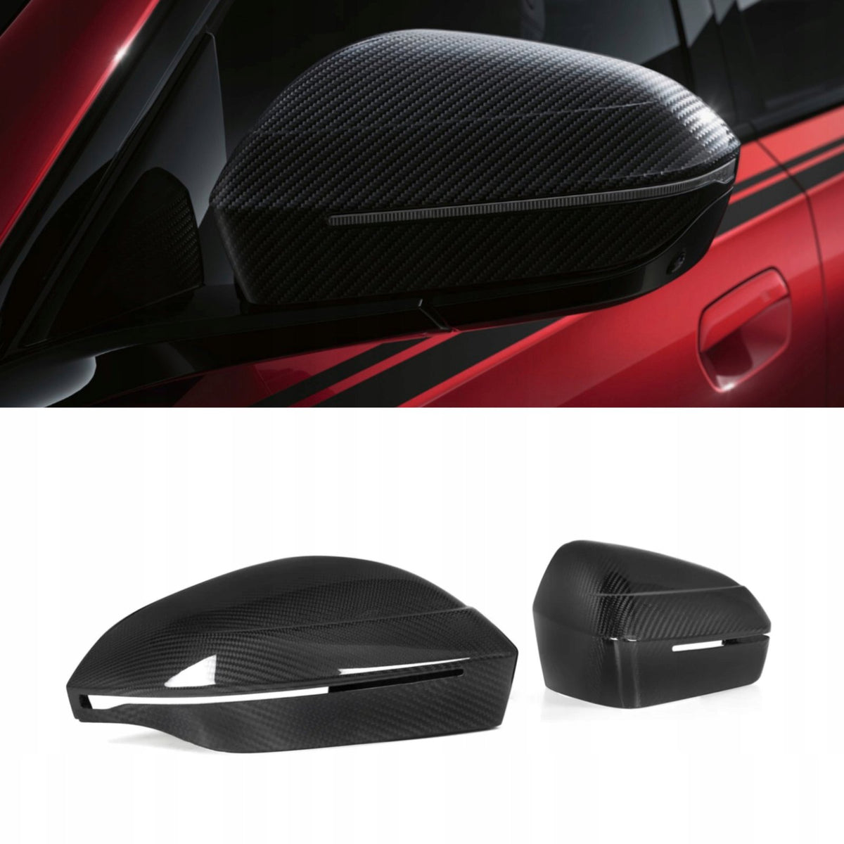 Karbonowe Nakładki lusterek BMW G60/G70 OEM Style
