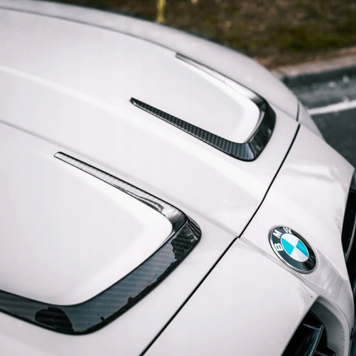 Karbonowe Nakładki Maski BMW G80/G81 M3 G82/G83 M4 (2020+) SOOQOO Styl