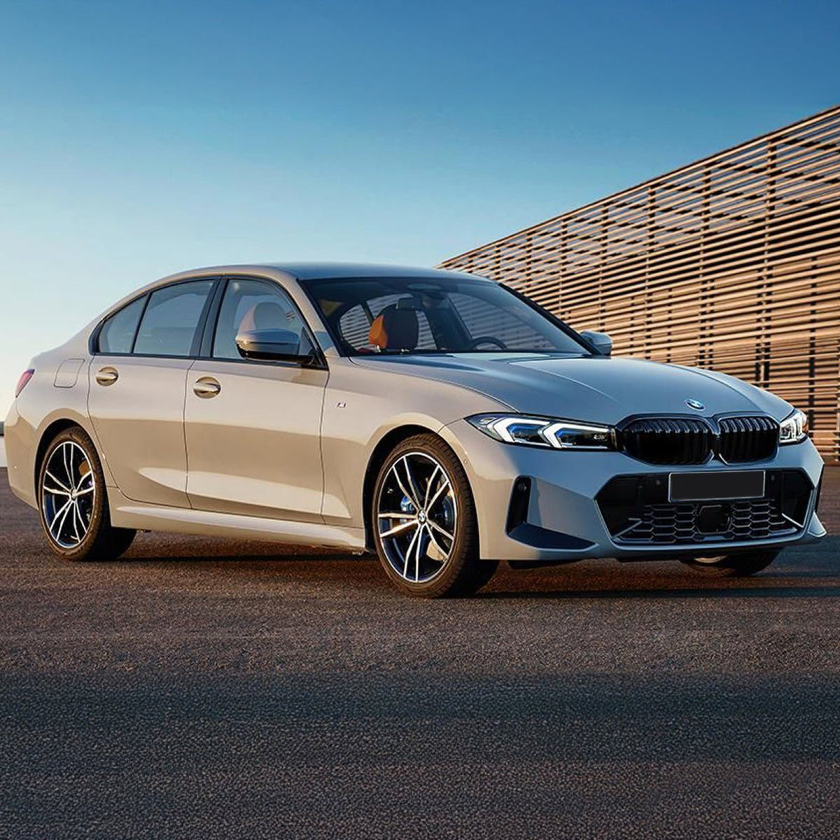 Atrapa Nerki BMW G20 G21 (2022-ON) LCI M-performance Style | Czarny Połysk
