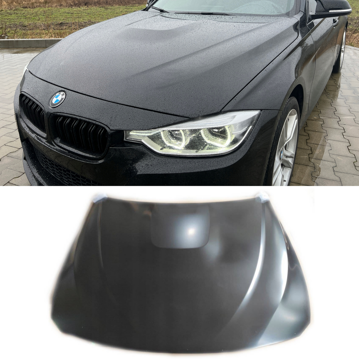 Maska BMW F30 F31 F32 F33 F36 M3 M4 Style Stalowa