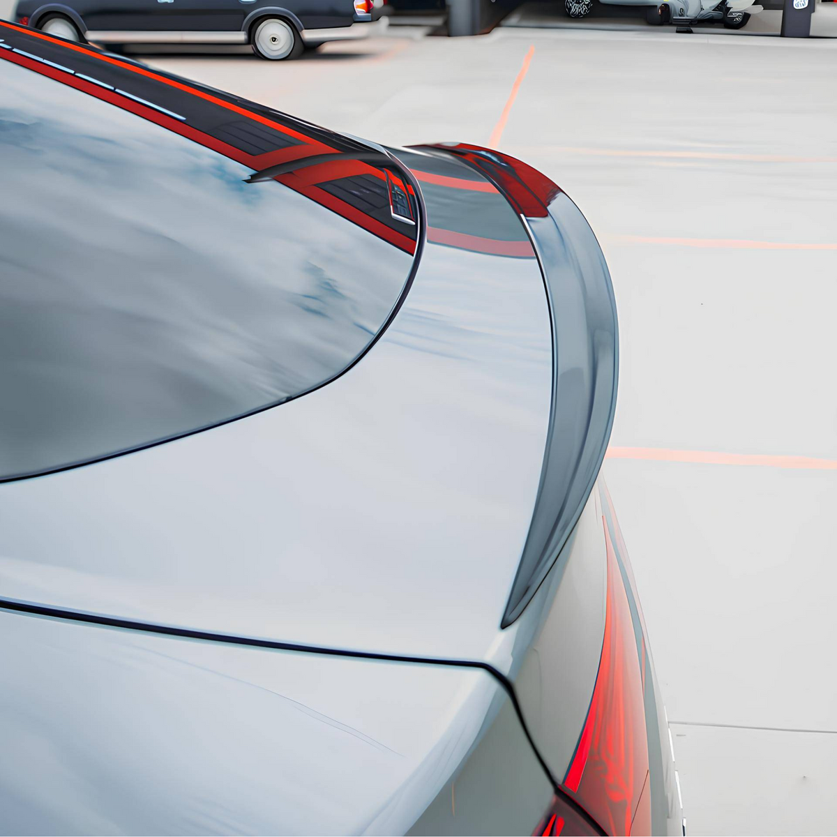 Spoiler Lotka Klapy Mercedes GLE C167 Coupe (2018+) AMG-Style Czarny Połysk