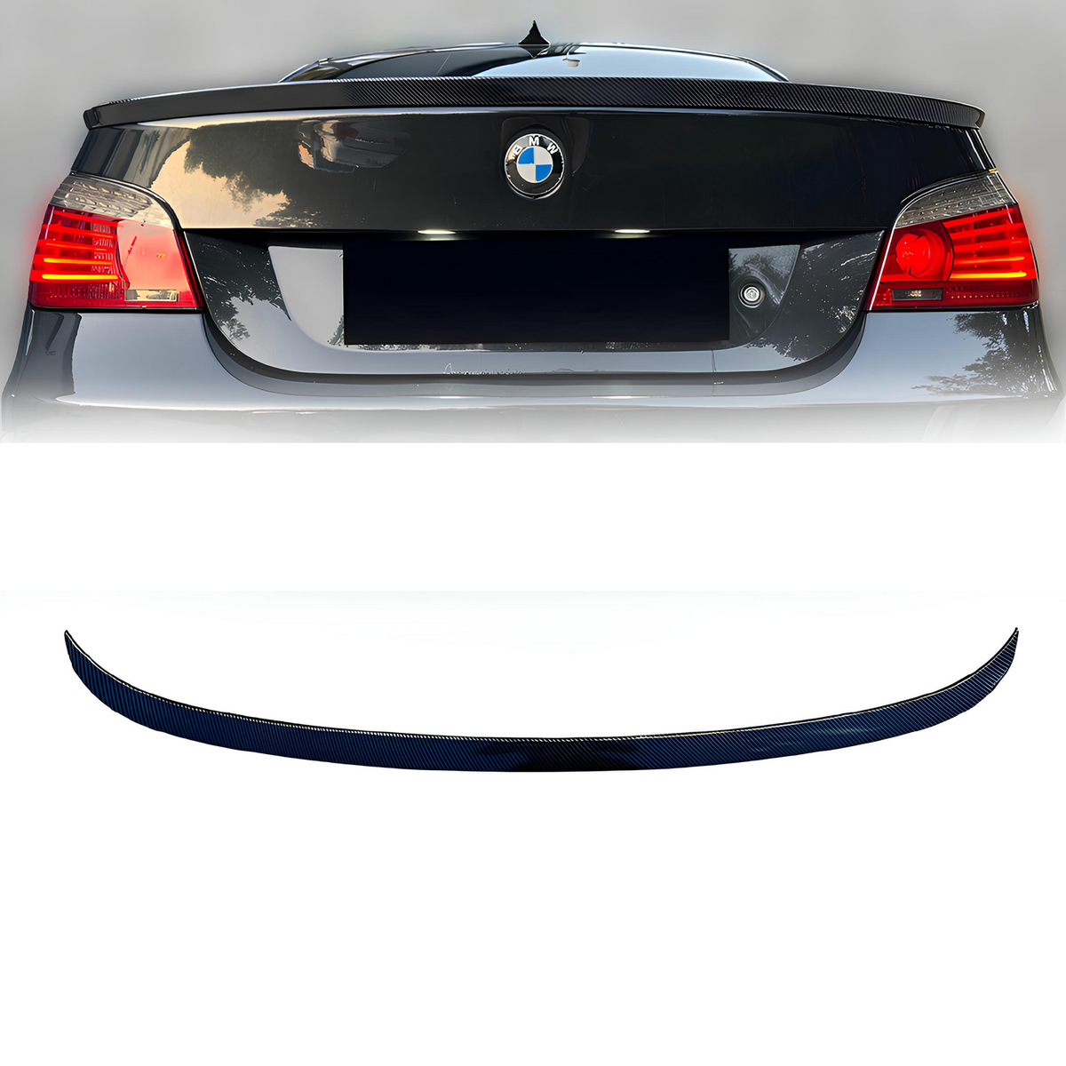 Spoiler Lotka Klapy Bagażnika BMW E60 / E60 M5 (2003-2009) MP-Style Czarny Połysk