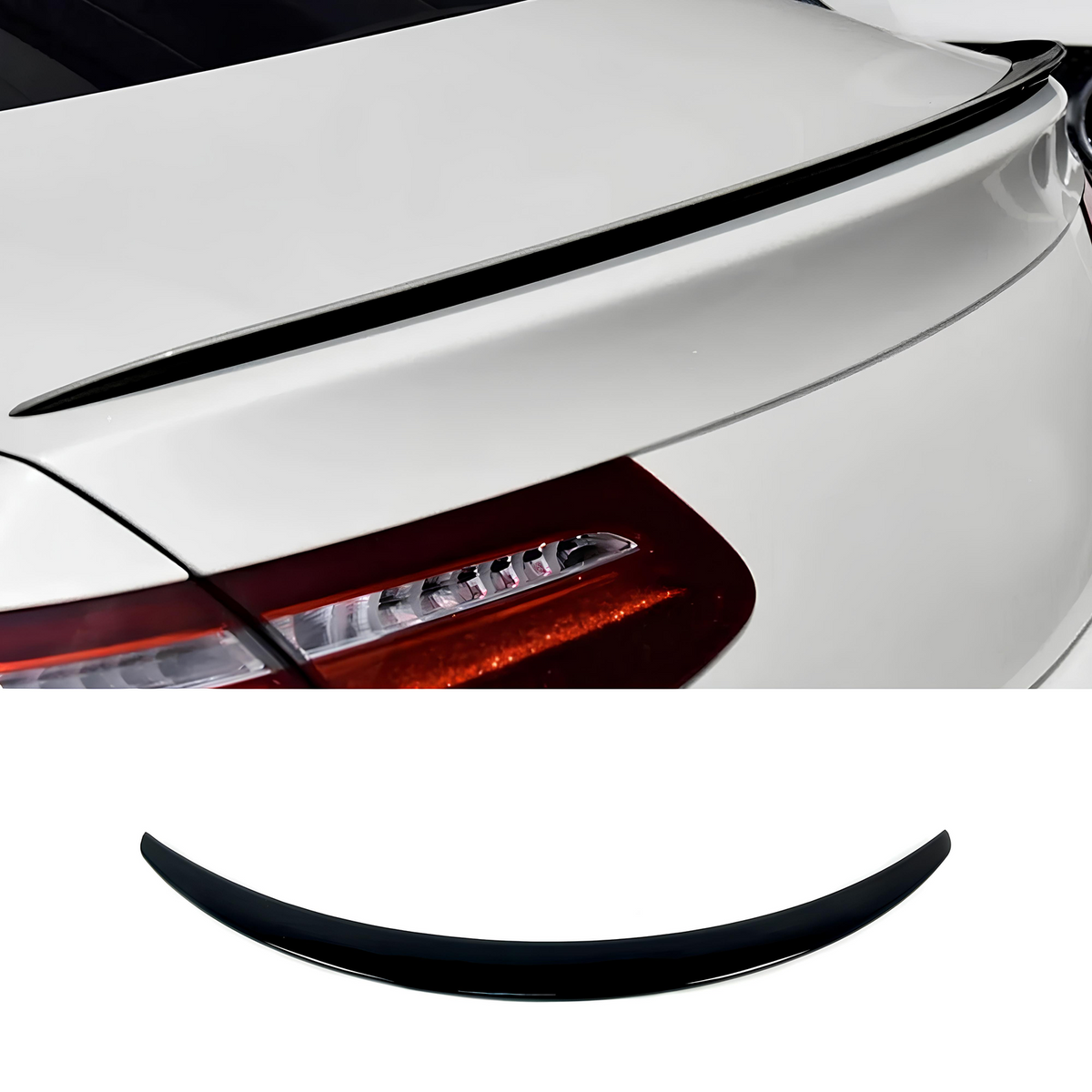 Spoiler Lotka Klapy Mercedes E-Klasa C238 Coupe (2016–2023) Czarny Połysk