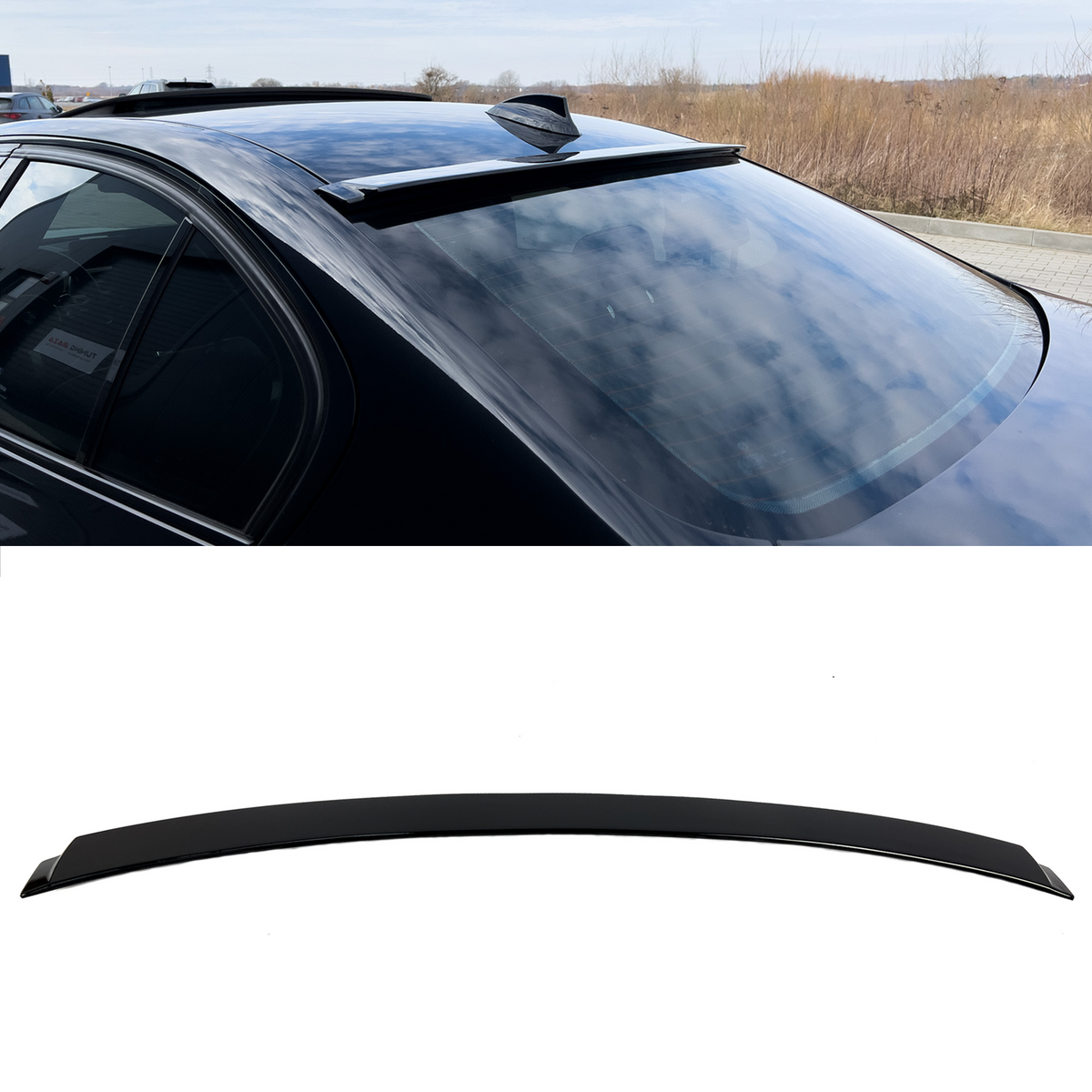 Spoiler Lotka Dachowa BMW F30 / F80 MP-Style Czarny Połysk (2011-2018)