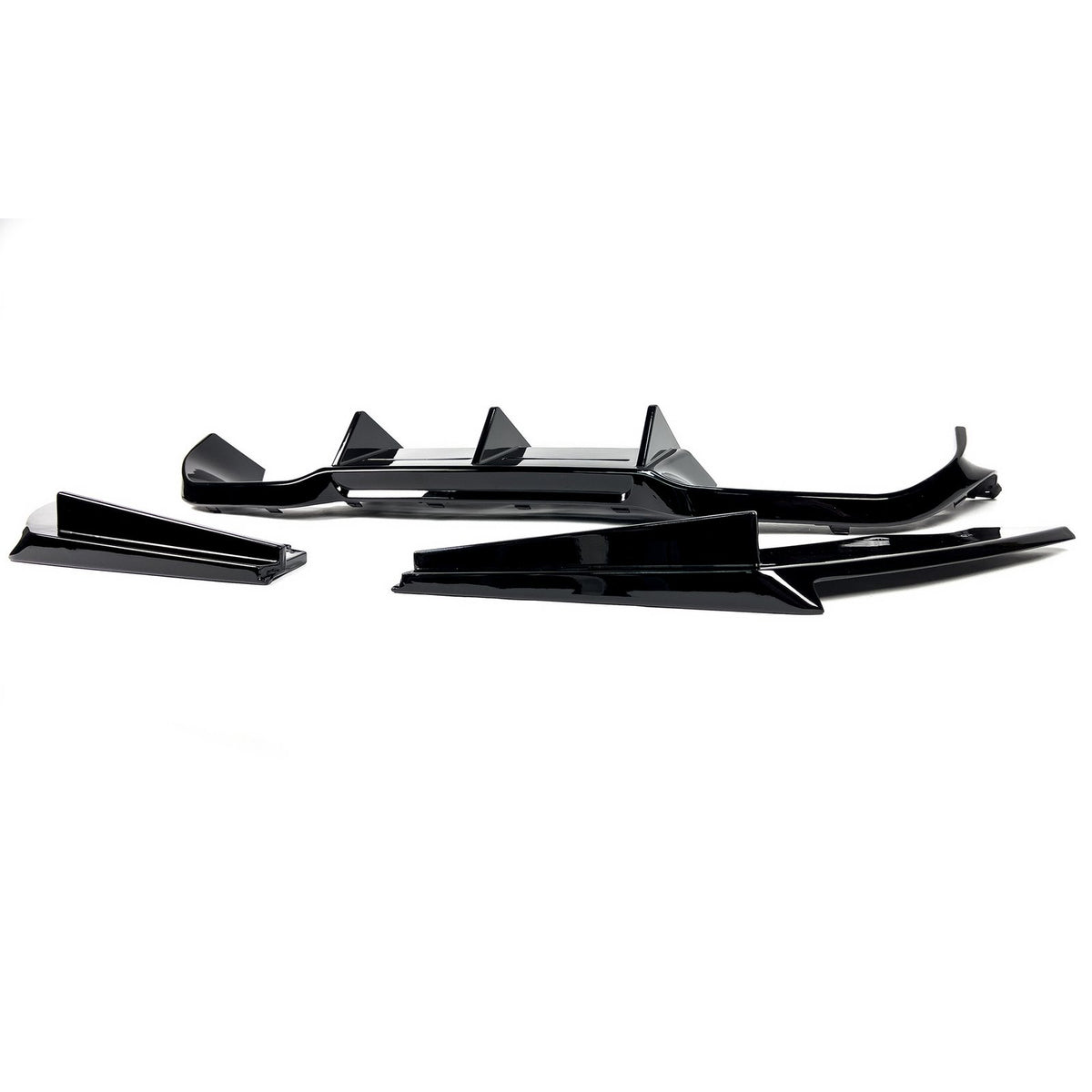 Dyfuzor Tylny / Spoiler Tył BMW M2 F87 Czarny Połysk (2016–2021) 00-00