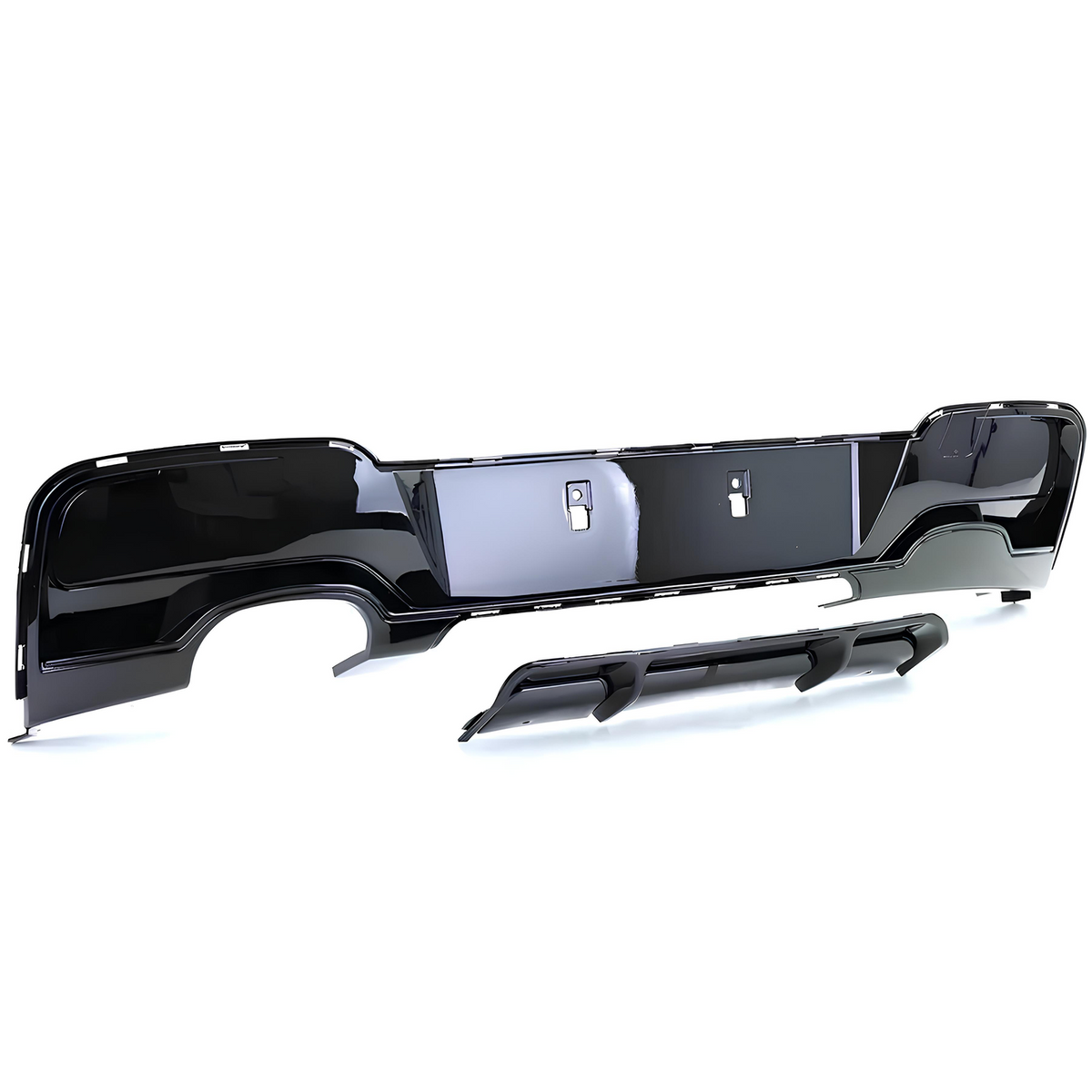 Dyfuzor Tylny BMW F20 / F21 (2011–2015) PRE-LCI M-Performance Czarny Połysk (0--)