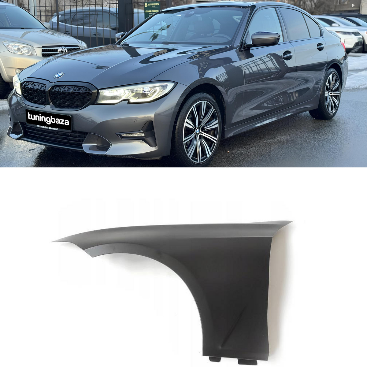 Błotnik Lewy Przedni Przód BMW G20/G21 Aluminiowy