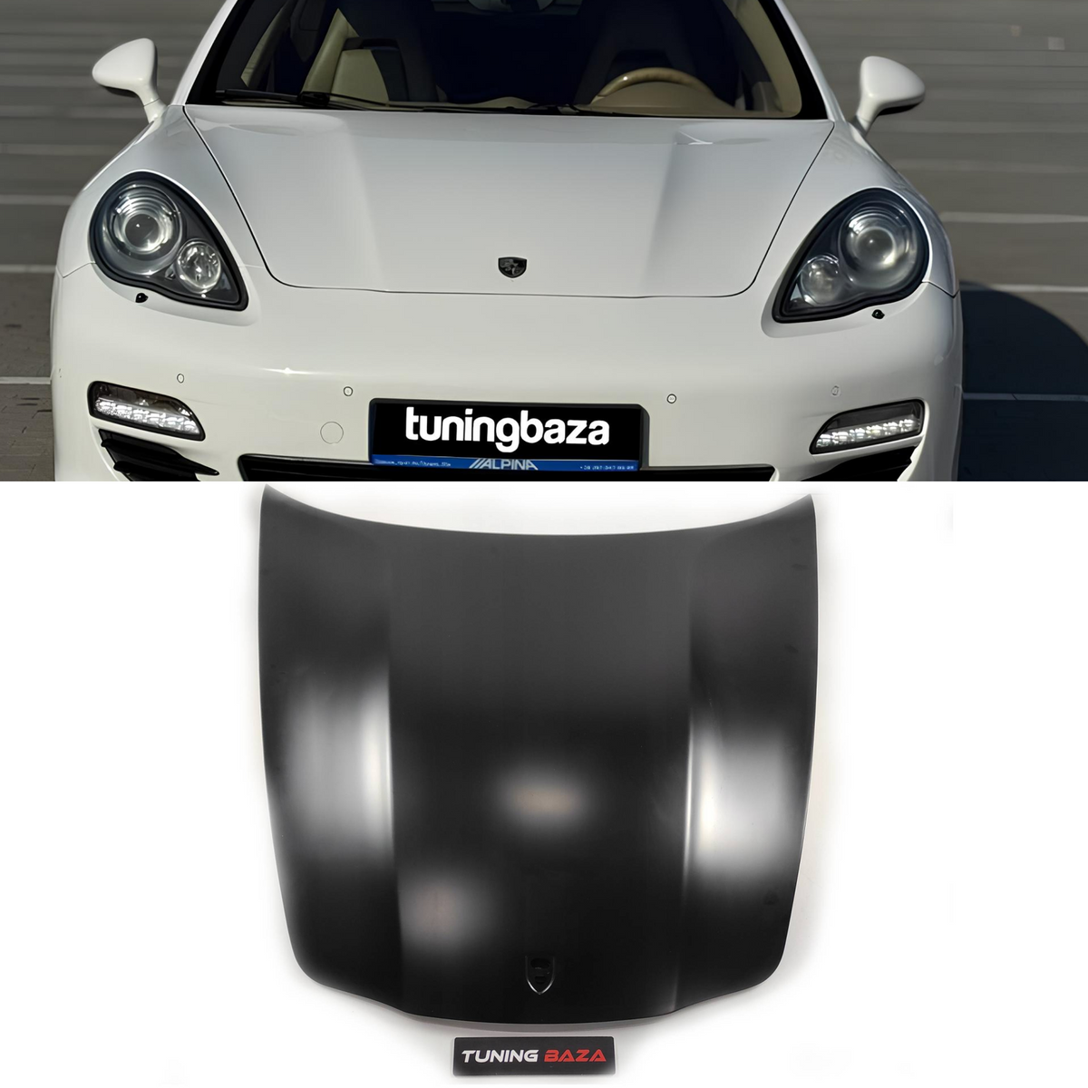 Maska Pokrywa Silnika Aluminiowa do Porsche Panamera 970 2010–2016