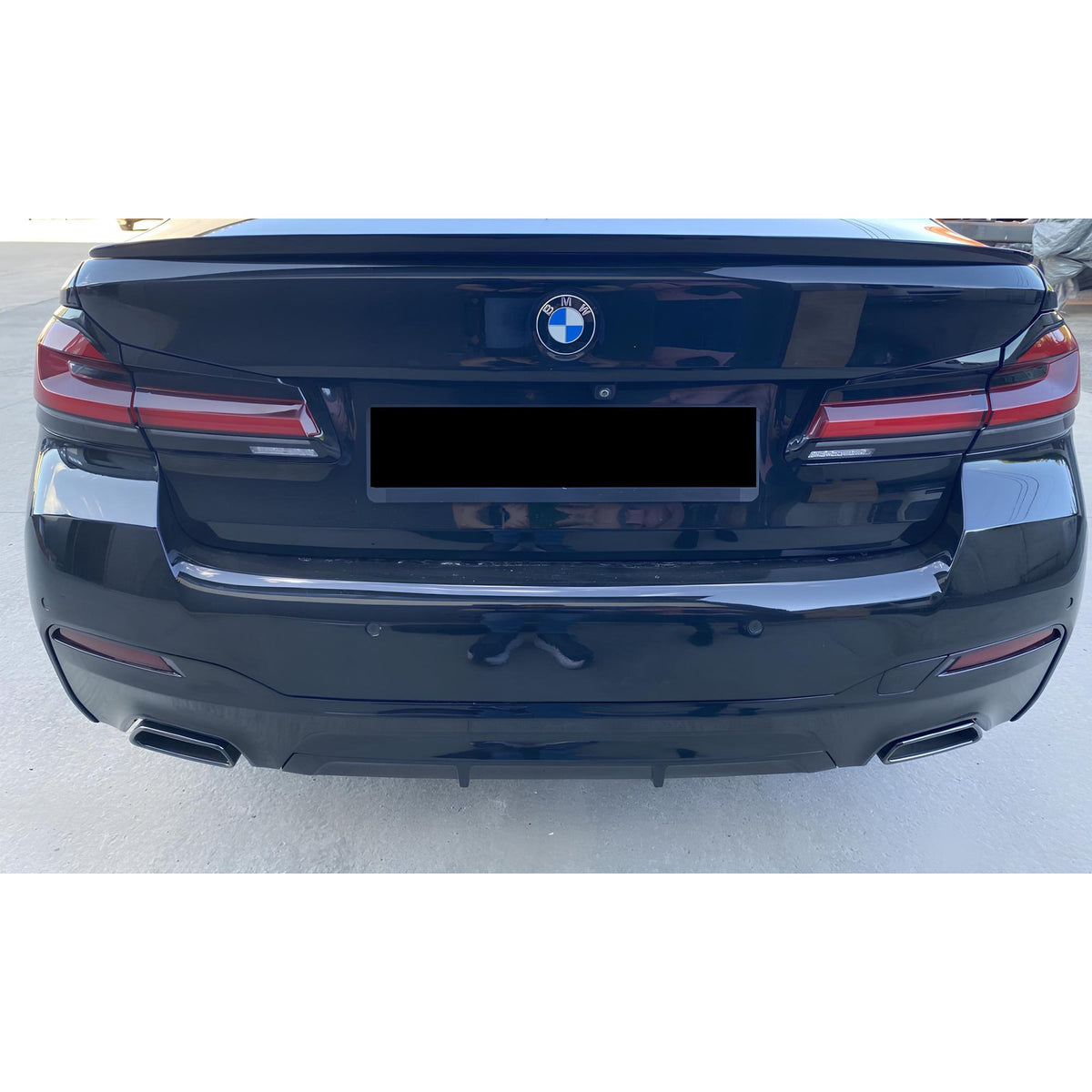Spoiler Lotka Klapy Bagażnika BMW 5 G30 / F90 M5 (2017-2023) M5-Style Czarny Połysk