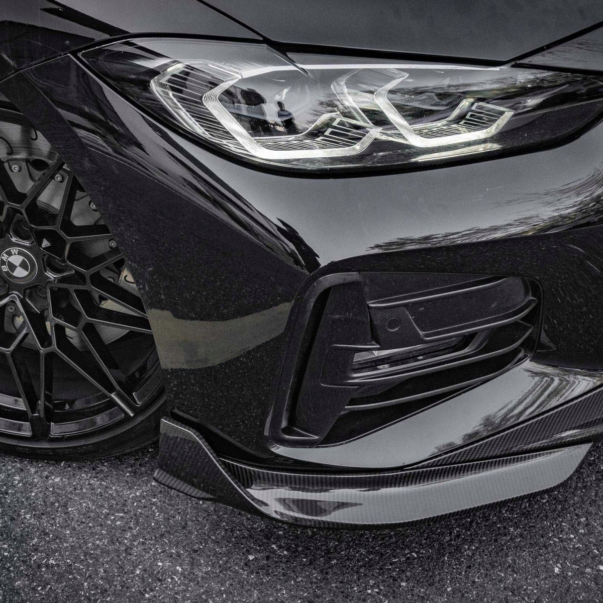 Dokładka Spoiler Splitter Pzód BMW G22 Karbonowa SOOQOO