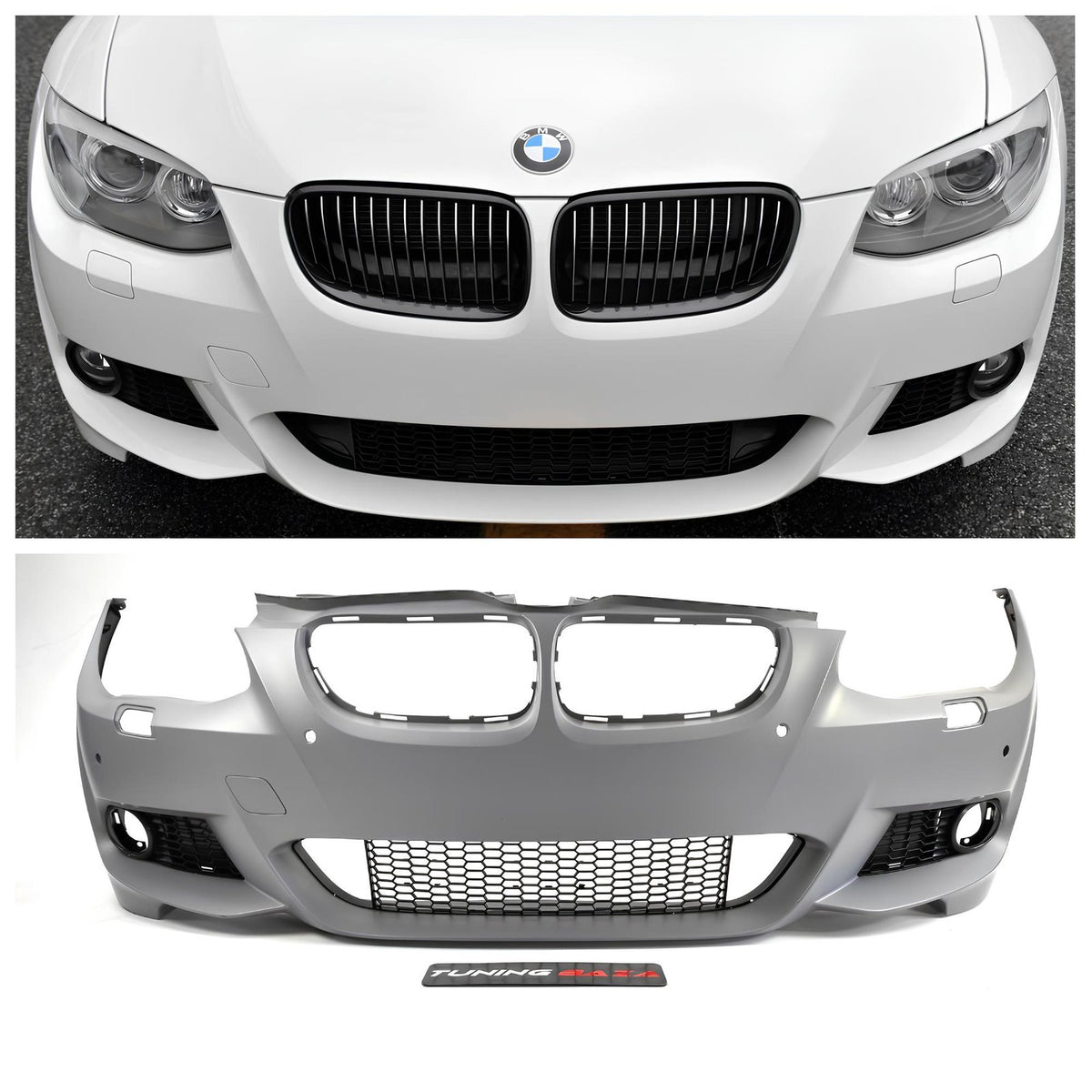 ZDERZAK PRZEDNI BMW E92 LCI M PAKIET – PDC / SRA / HALOGENY