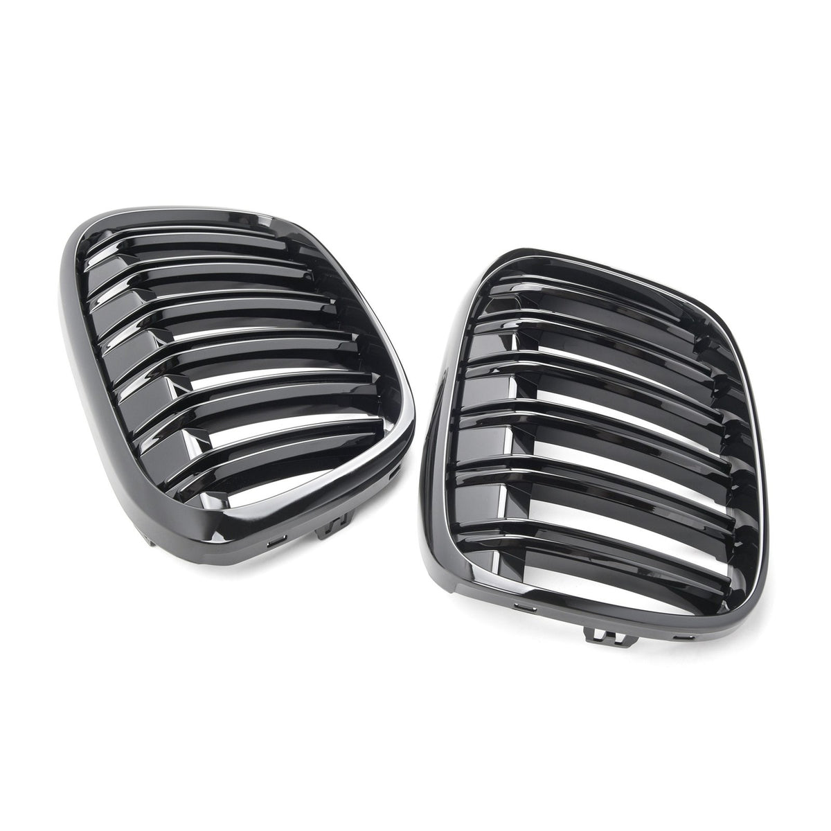 Atrapa Grill Nerki BMW X1 F48 (2015-2019) Pre-LCI M-Style Czarny Połysk
