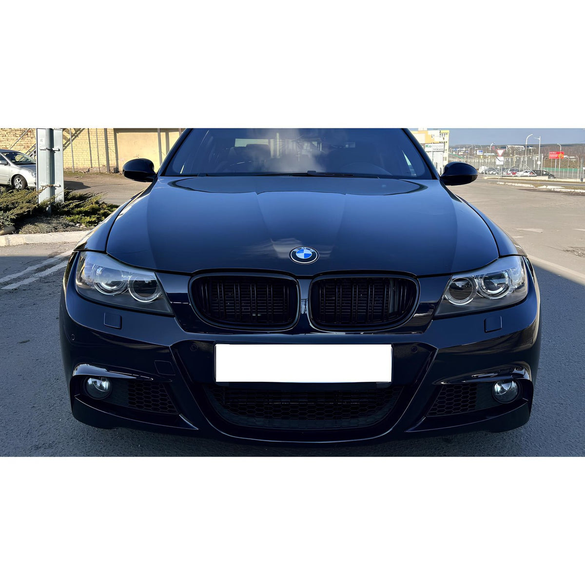 Zderzak Przedni BMW E90/E91 M-Pakiet LCI (2008–2012, z SRA, opcjonalnie PDC)