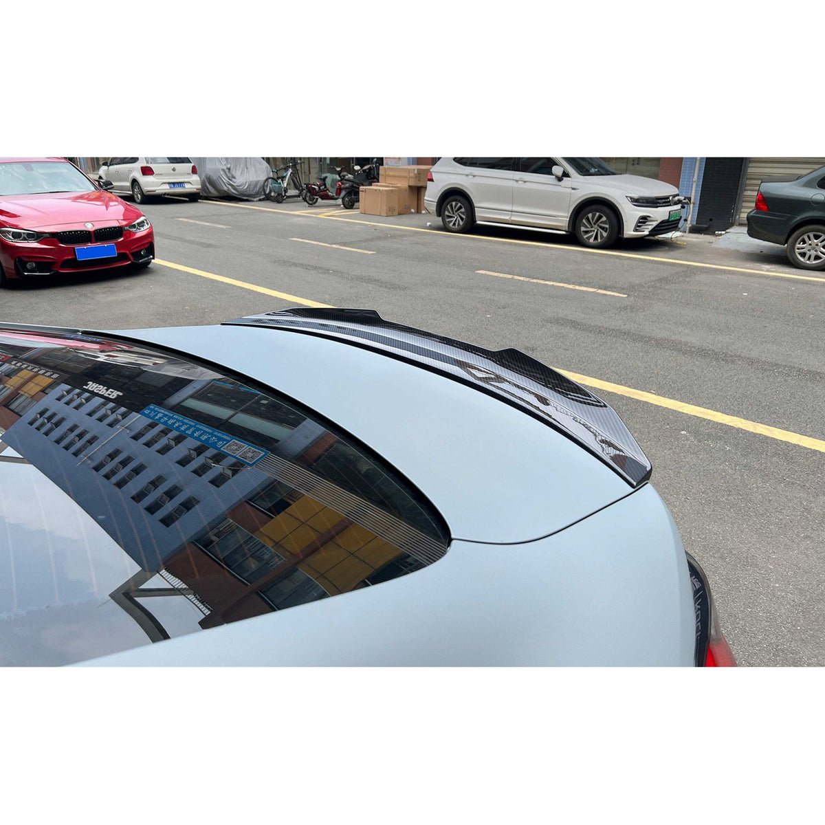 Spoiler na klapę bagażnika BMW G22/M4 G82 PSM Style Dry Carbon / Karbonowa