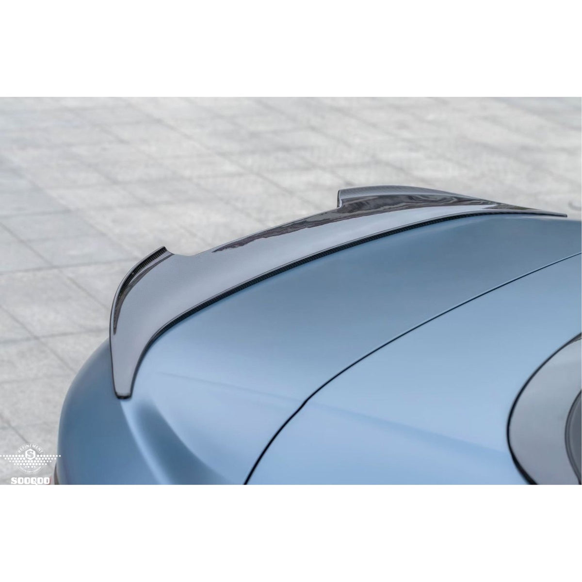 Karbonowy Spoiler Lotka Klapy BMW G14 F91 Kabrio AC Style