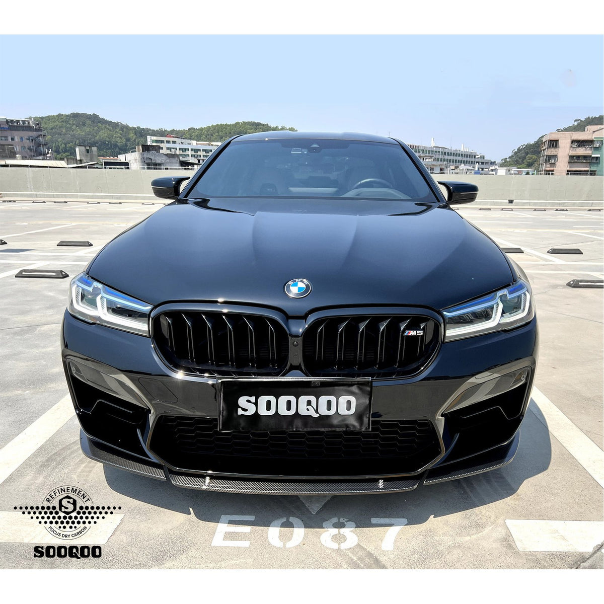 Karbonowy Splitter BMW M5 F90 LCI ST Style