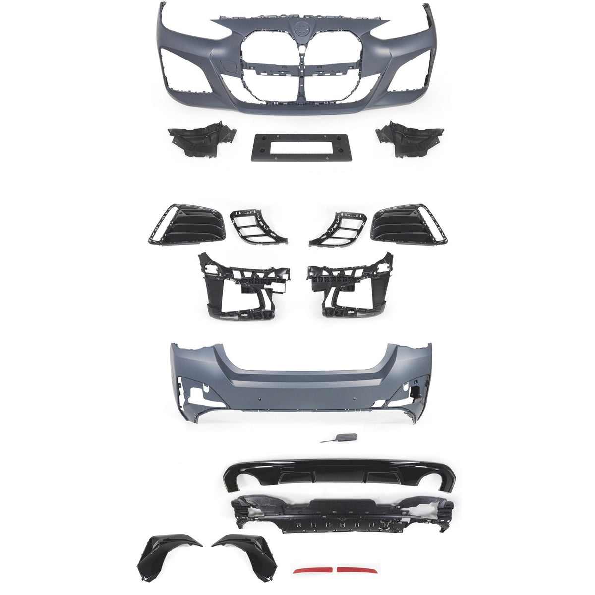 Bodykit BMW G26 M-Tech – Zderzaki + Progi