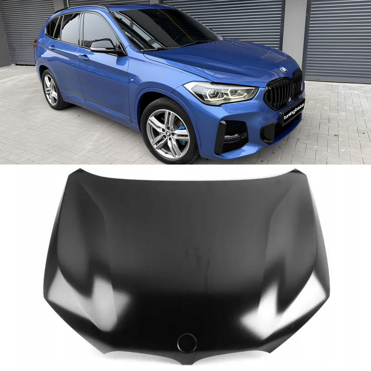 Maska Pokrywa Silnika BMW X1 F48 2015-2022 LCI Aluminiowa 41007463772