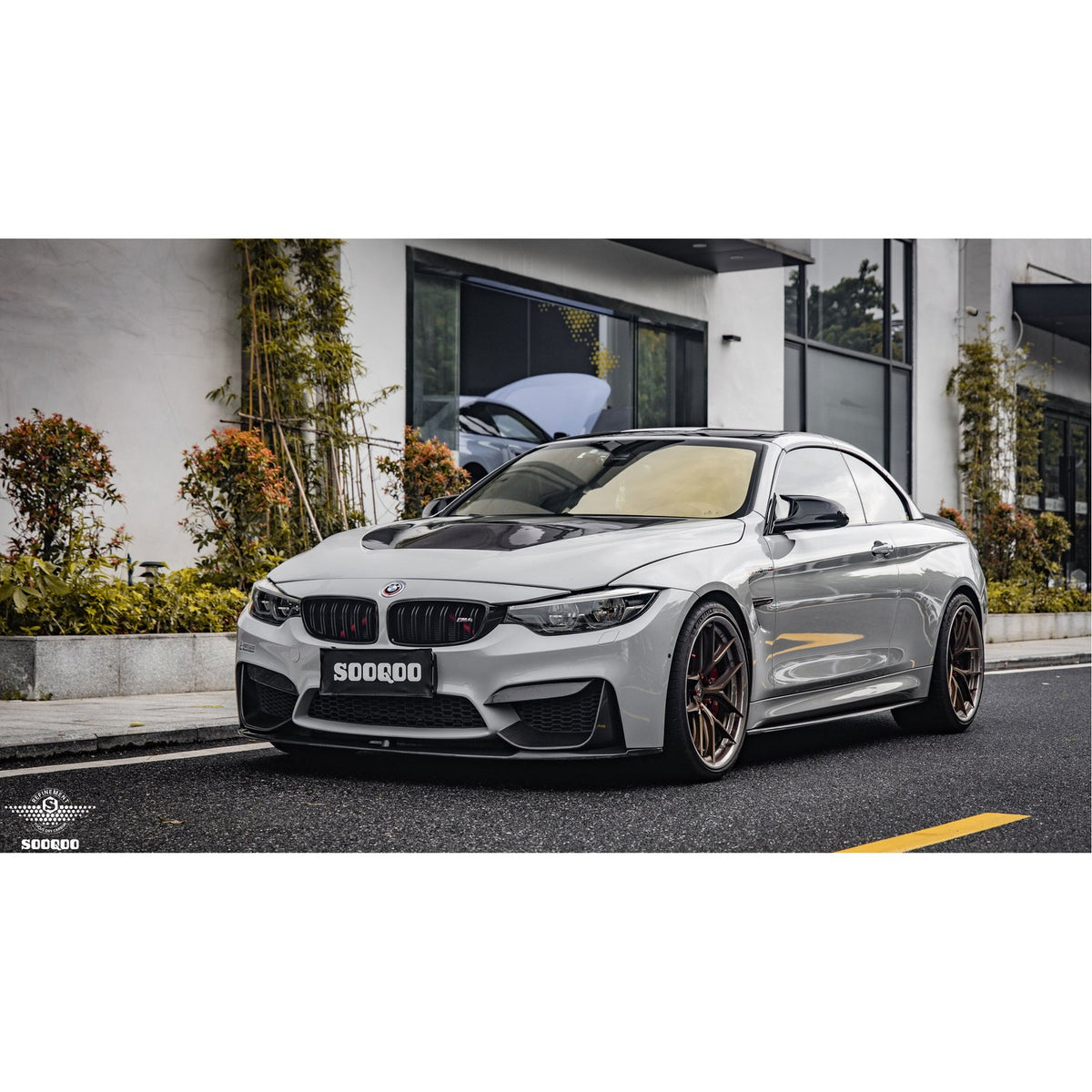 Karbonowe Dokładki Listwy Pod Progi BMW F80 M3 F82 F83 M4