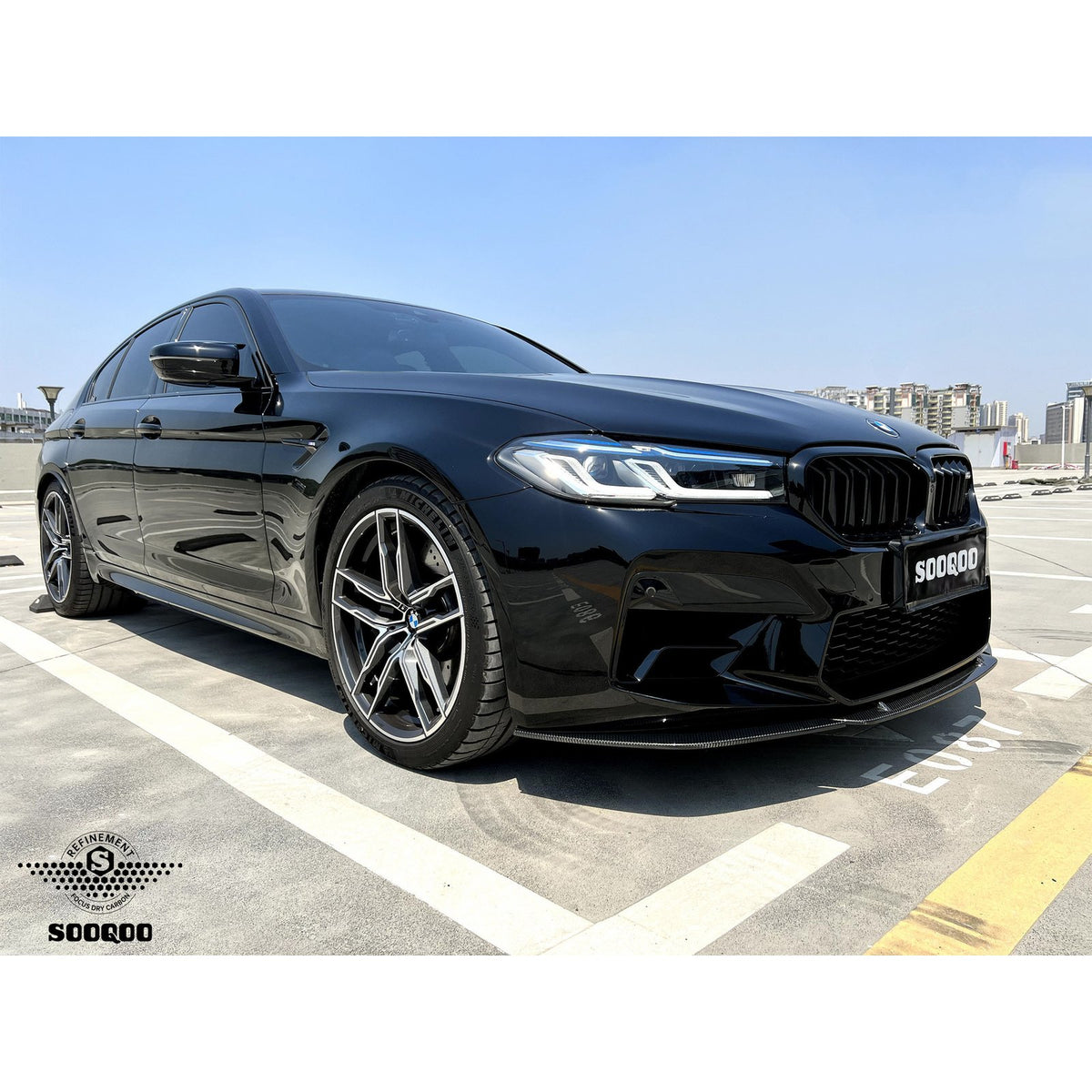 Karbonowy Splitter BMW M5 F90 LCI ST Style