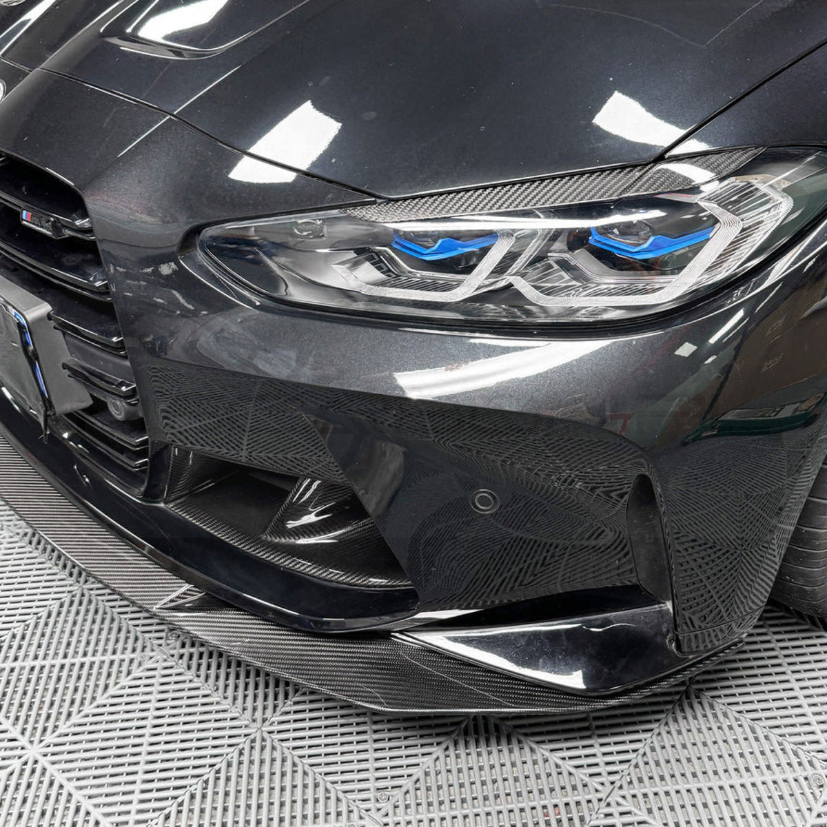 Karbonowy Splitter Przedni SP1 do BMW M3 / M4 (G80 / G81 / G82 / G83) – Prepreg Carbon Fibre