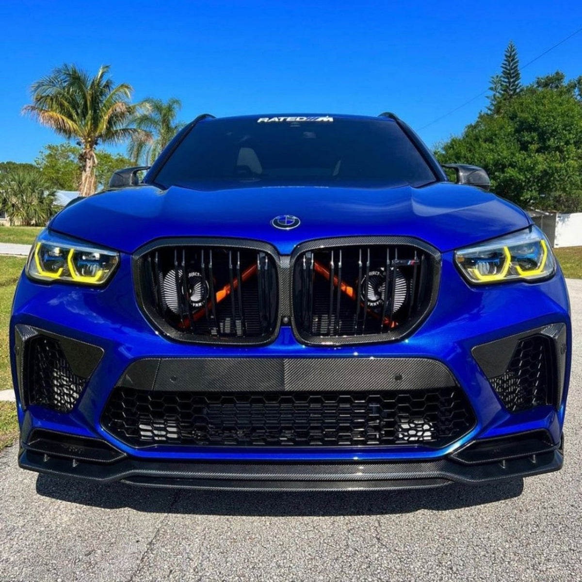 Moduł YELLOW DRL do BMW G05/G06/F95/F96 2019-2023 Laser zmiana koloru na żółty USA