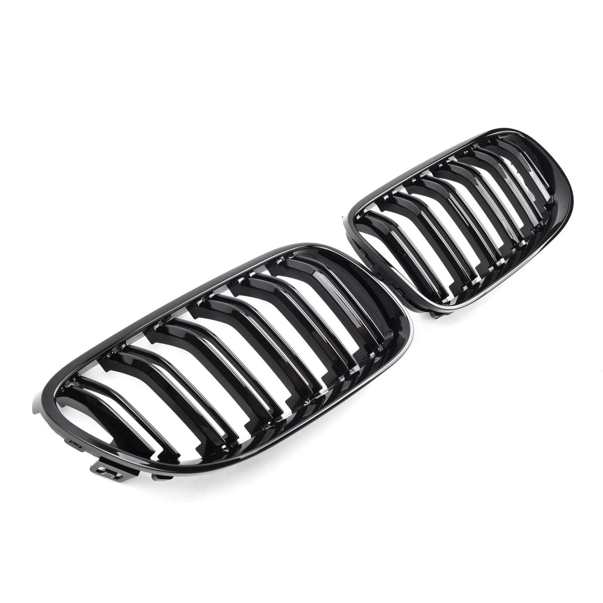 Atrapa Nerki Grill BMW 3 E92 E93 (2010-2013) LCI Czarny Połysk