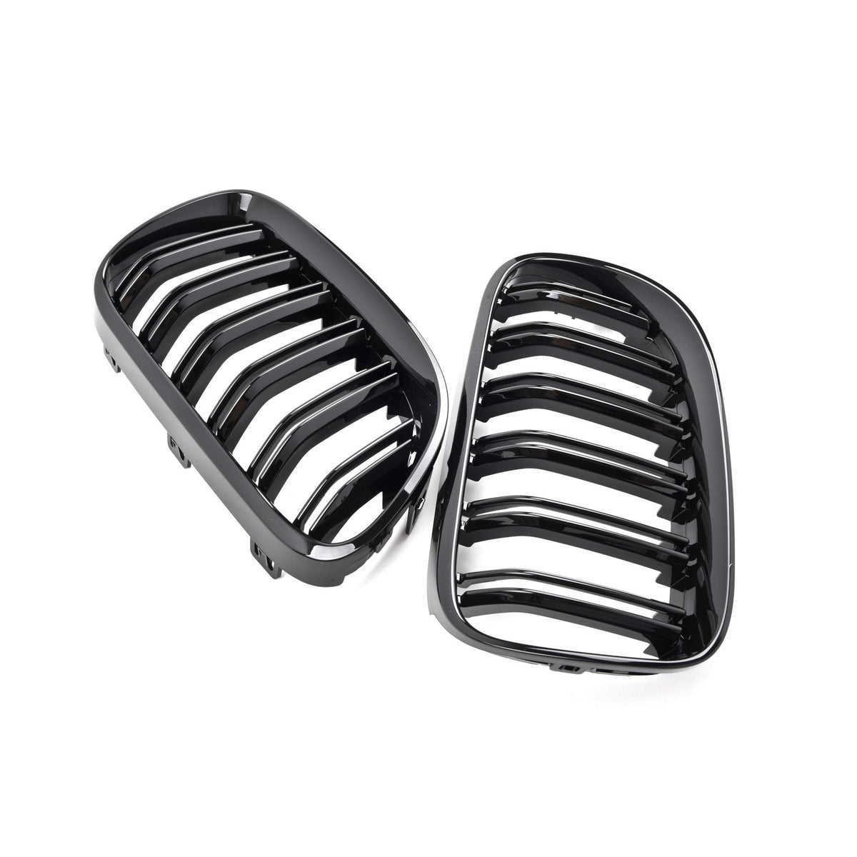Atrapa Nerki Grill BMW 3 E92 E93 (2010-2013) LCI Czarny Połysk