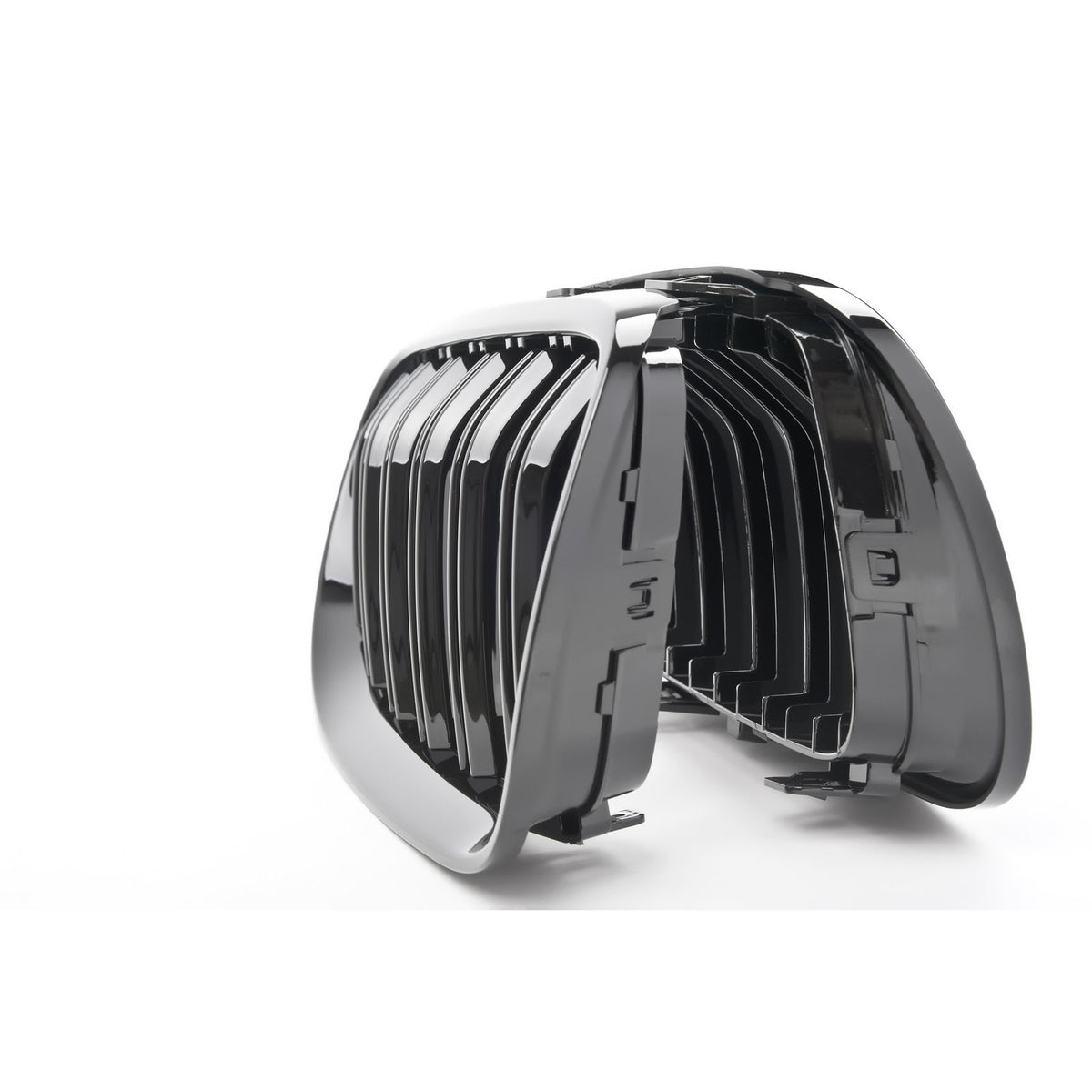 Atrapa Nerki Grill BMW 3 E92 E93 (2010-2013) LCI Czarny Połysk